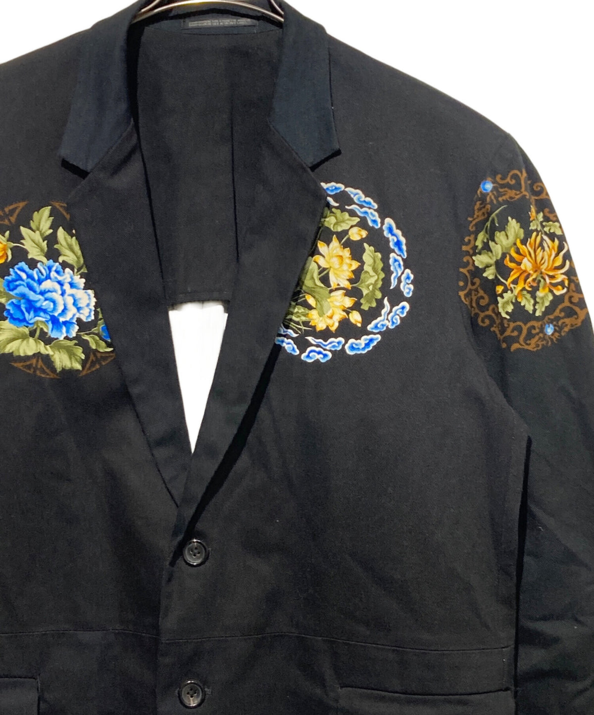 [Pre-owned] Yohji Yamamoto pour homme 96SS Flower Print Tailored Jacket HF-J01-928