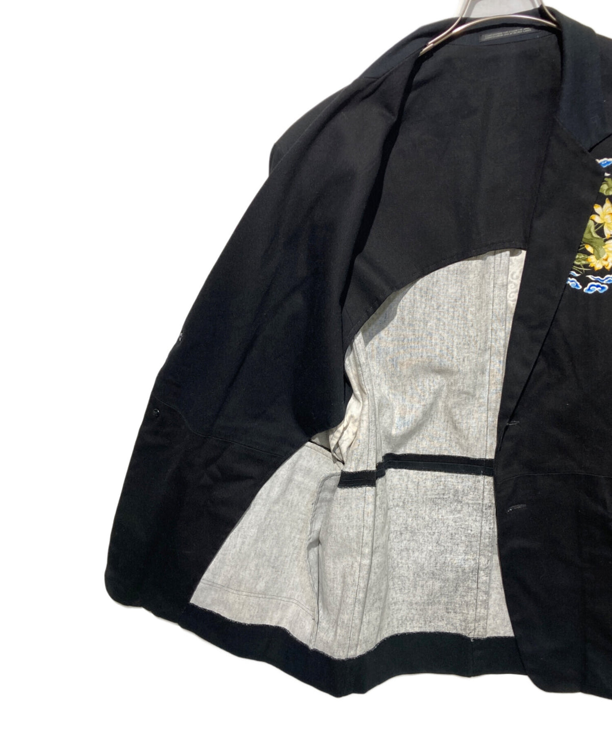 [Pre-owned] Yohji Yamamoto pour homme 96SS Flower Print Tailored Jacket HF-J01-928