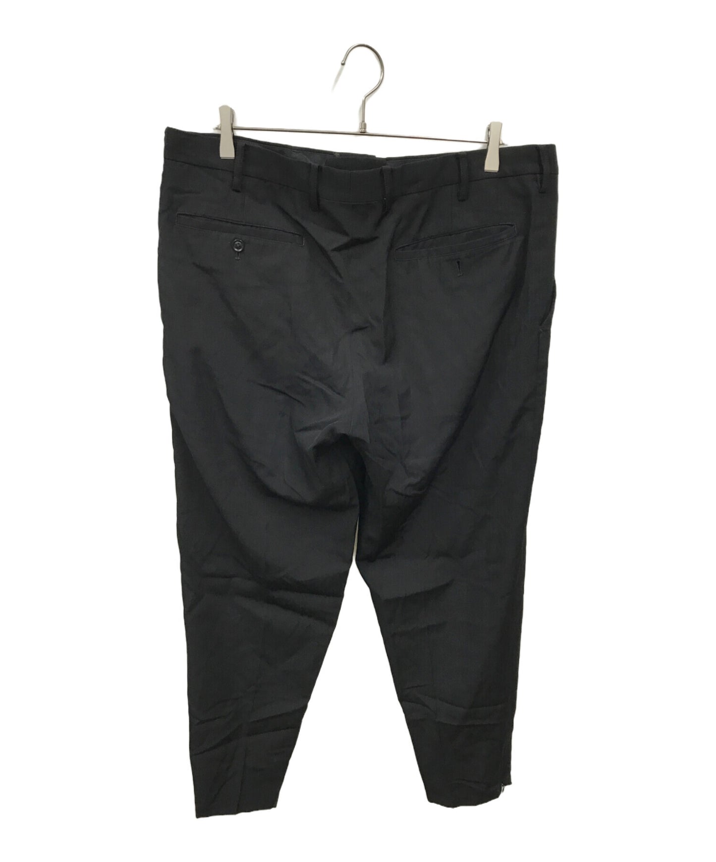 [Pre-owned] Yohji Yamamoto pour homme Zip hem slacks H0-P09-100