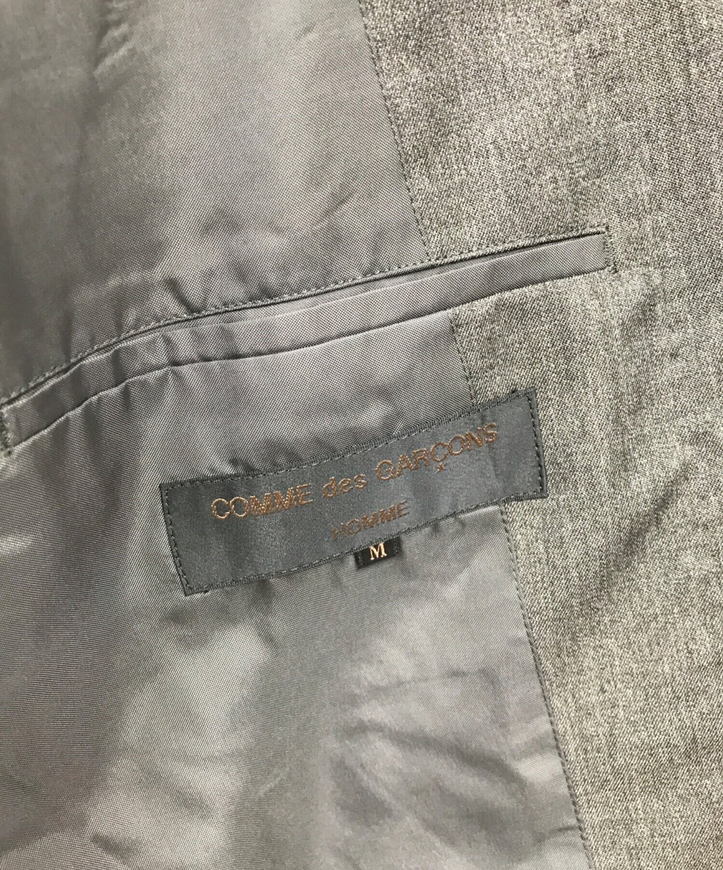 [Pre-owned] COMME des GARCONS HOMME suit which can be worn as a set-up HS-04003M