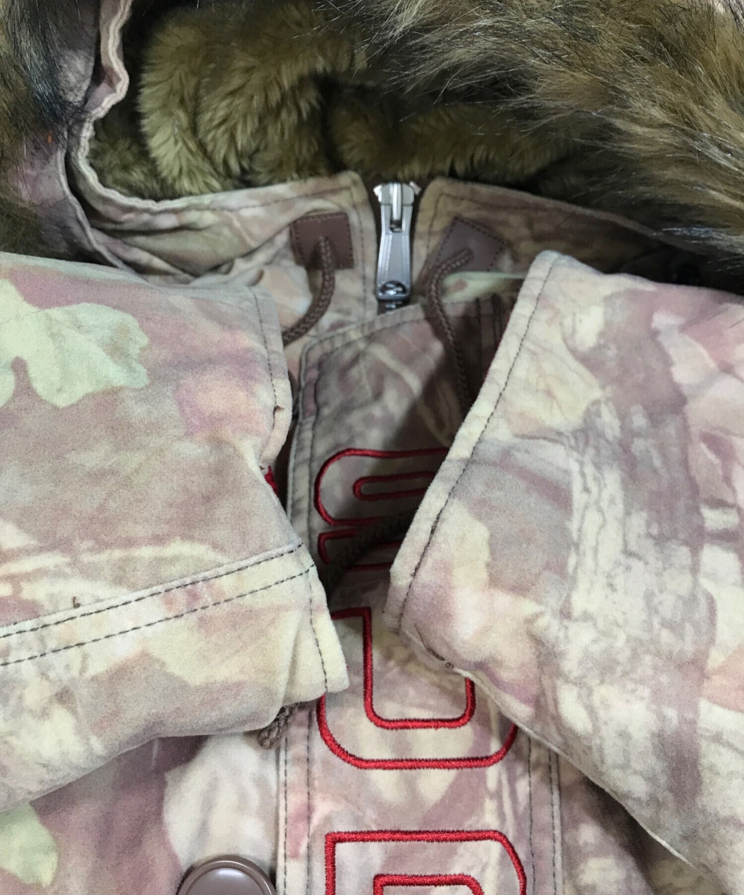 [Pre-owned] SUPREME Spellout N-3B Parka 051305