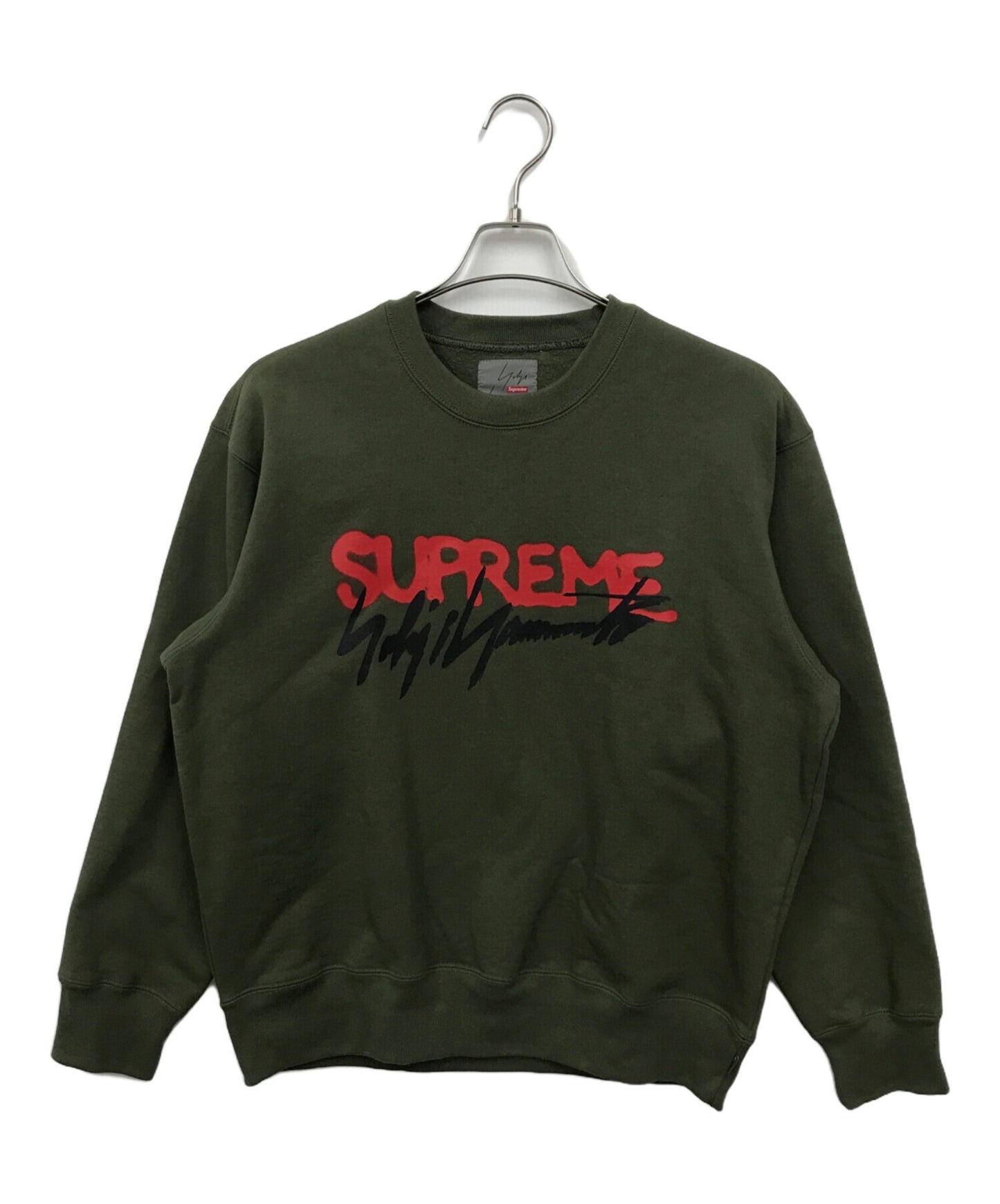 [Pre-owned] SUPREME crew neck sweatshirt