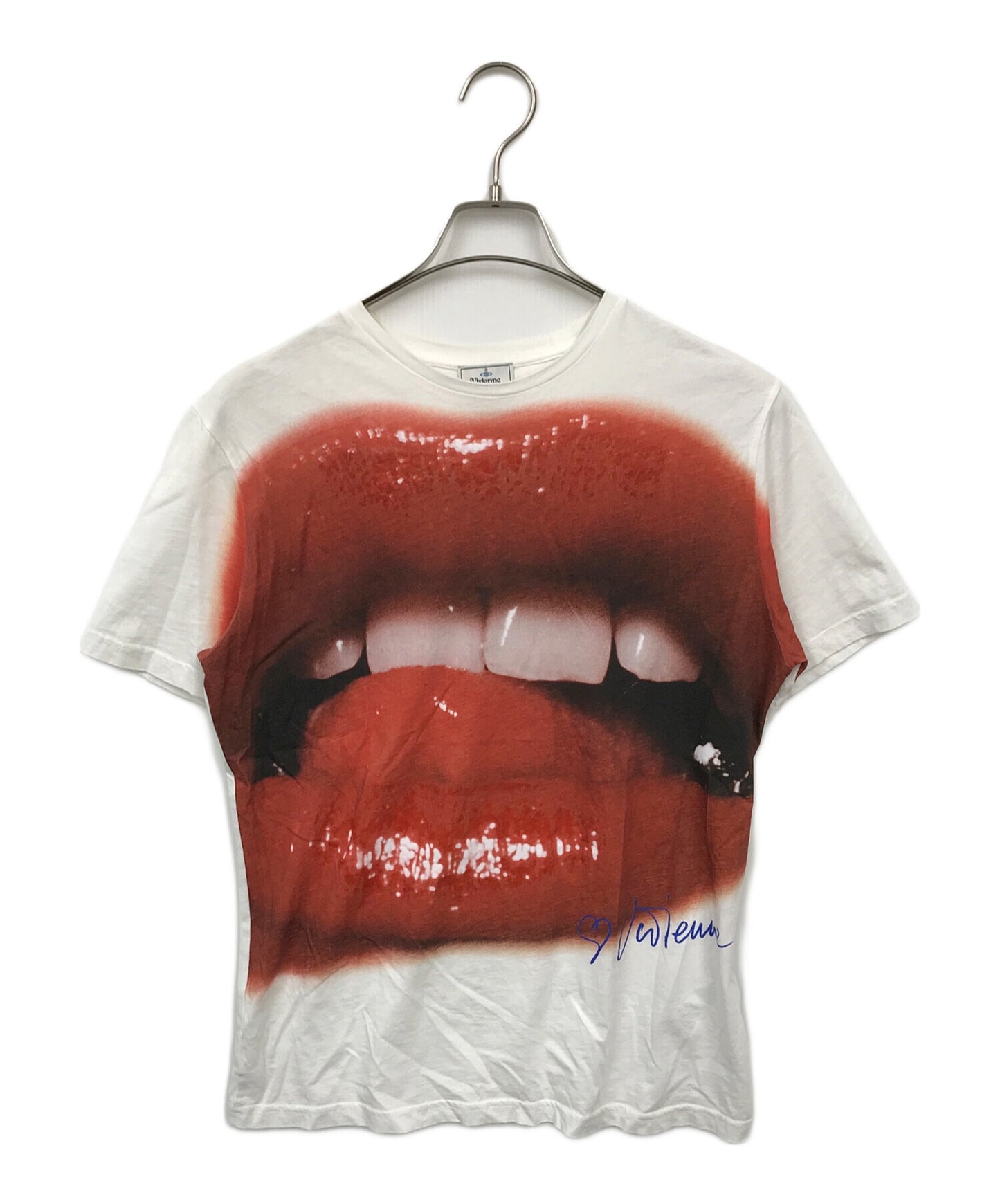 [Pre-owned] Vivienne Westwood man printed T-shirt GC0337.