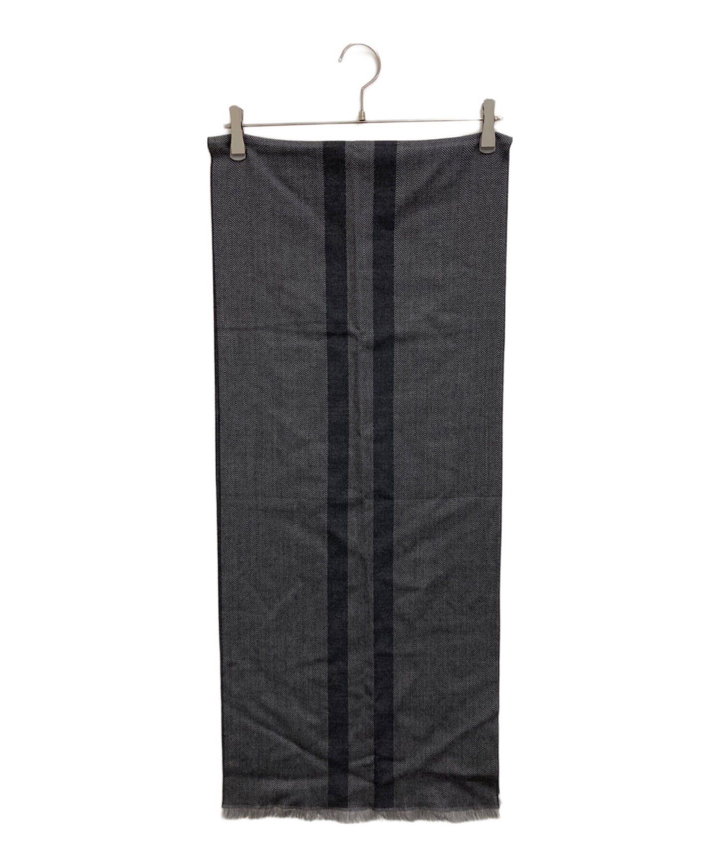 [Pre-owned] GUCCI Sherri line and herringbone stole