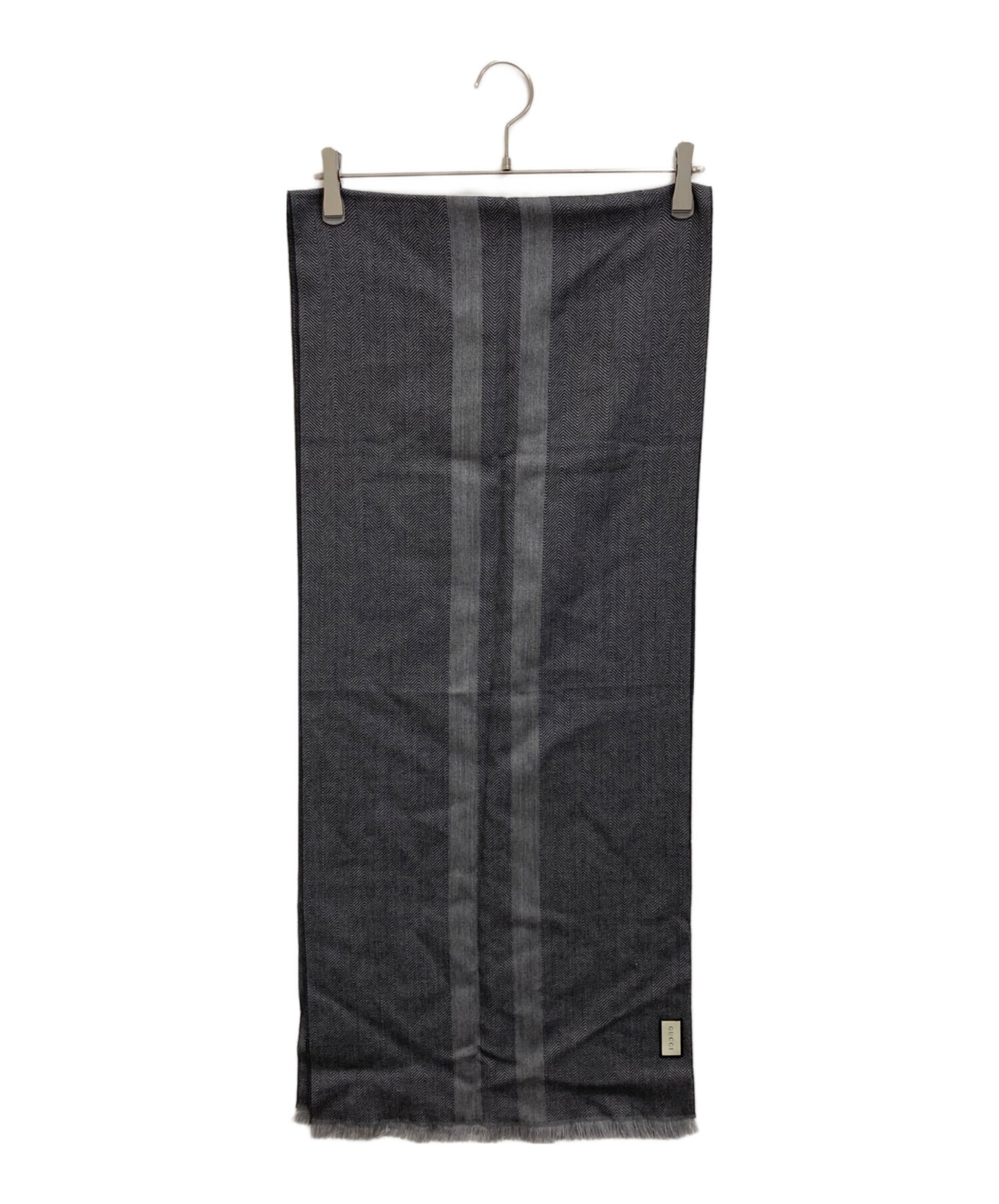 [Pre-owned] GUCCI Sherri line and herringbone stole