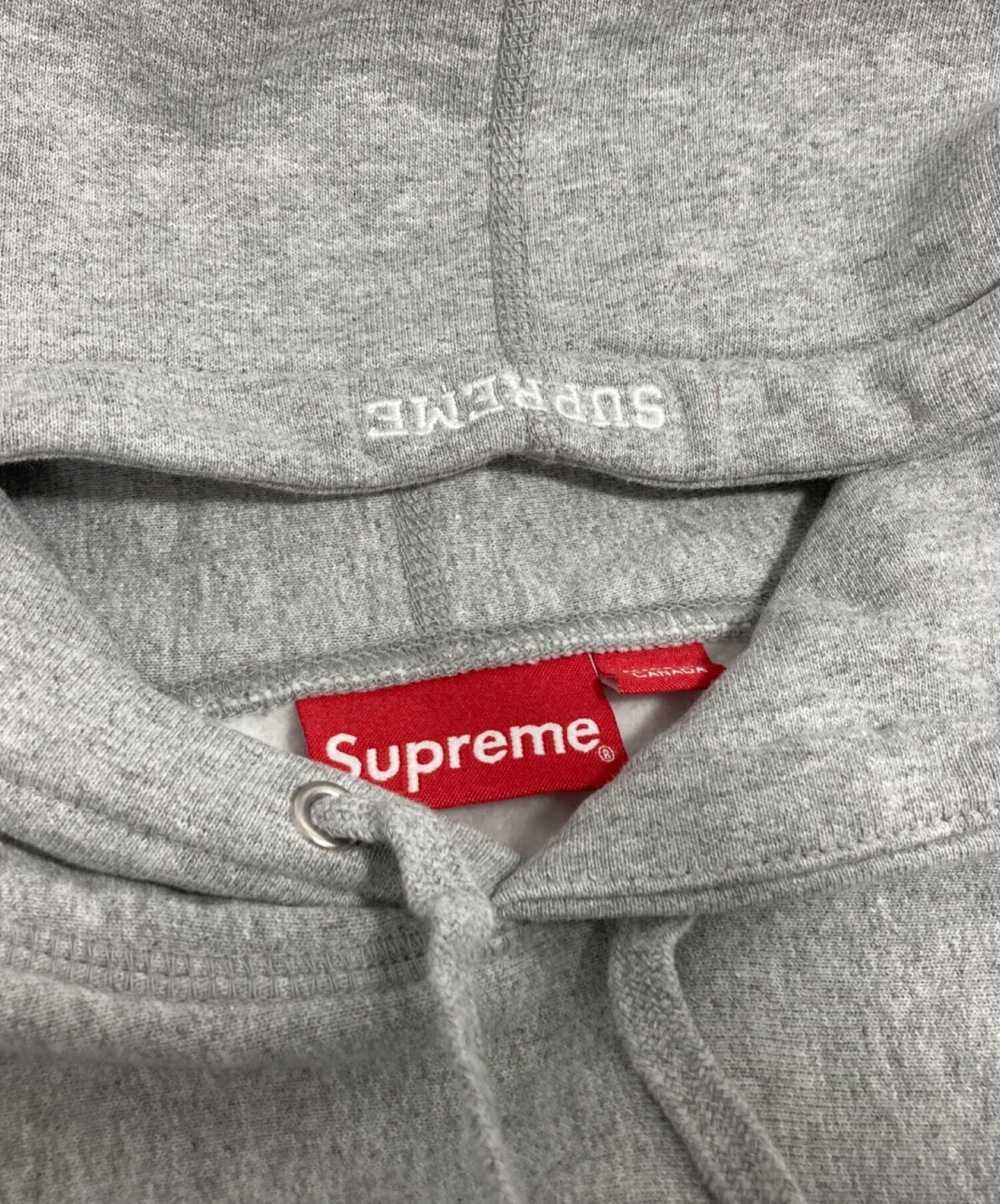 [Pre-owned] SUPREME S LOGO HOODED SWEAT SHIRT
