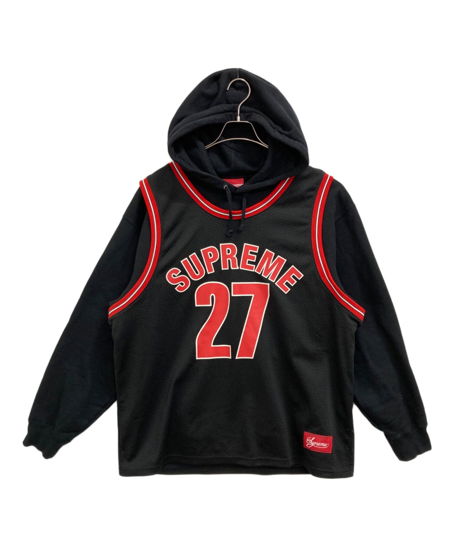 [Pre-owned] SUPREME Basketball Jersey Hooded Sweatshirt