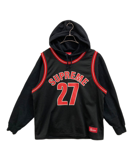 [Pre-owned] SUPREME Basketball Jersey Hooded Sweatshirt