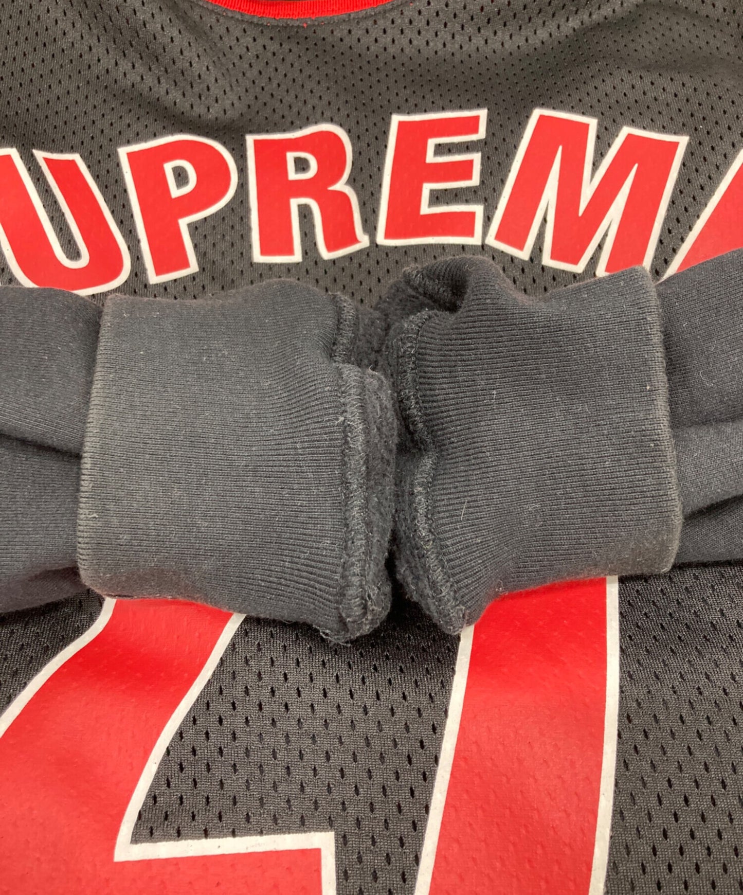 [Pre-owned] SUPREME Basketball Jersey Hooded Sweatshirt