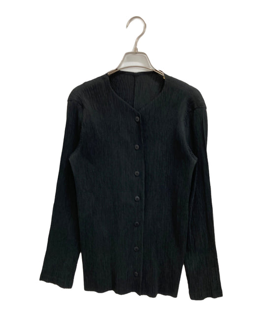 [Pre-owned] ISSEY MIYAKE pleated cardigan IM74-FD905