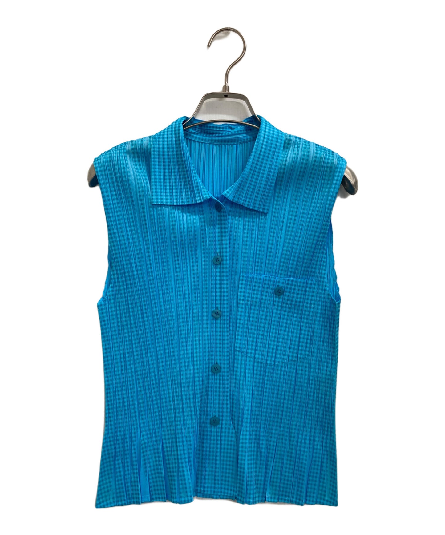 [Pre-owned] PLEATS PLEASE pleated blouse PP22-JE851