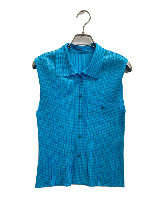 [Pre-owned] PLEATS PLEASE pleated blouse PP22-JE851