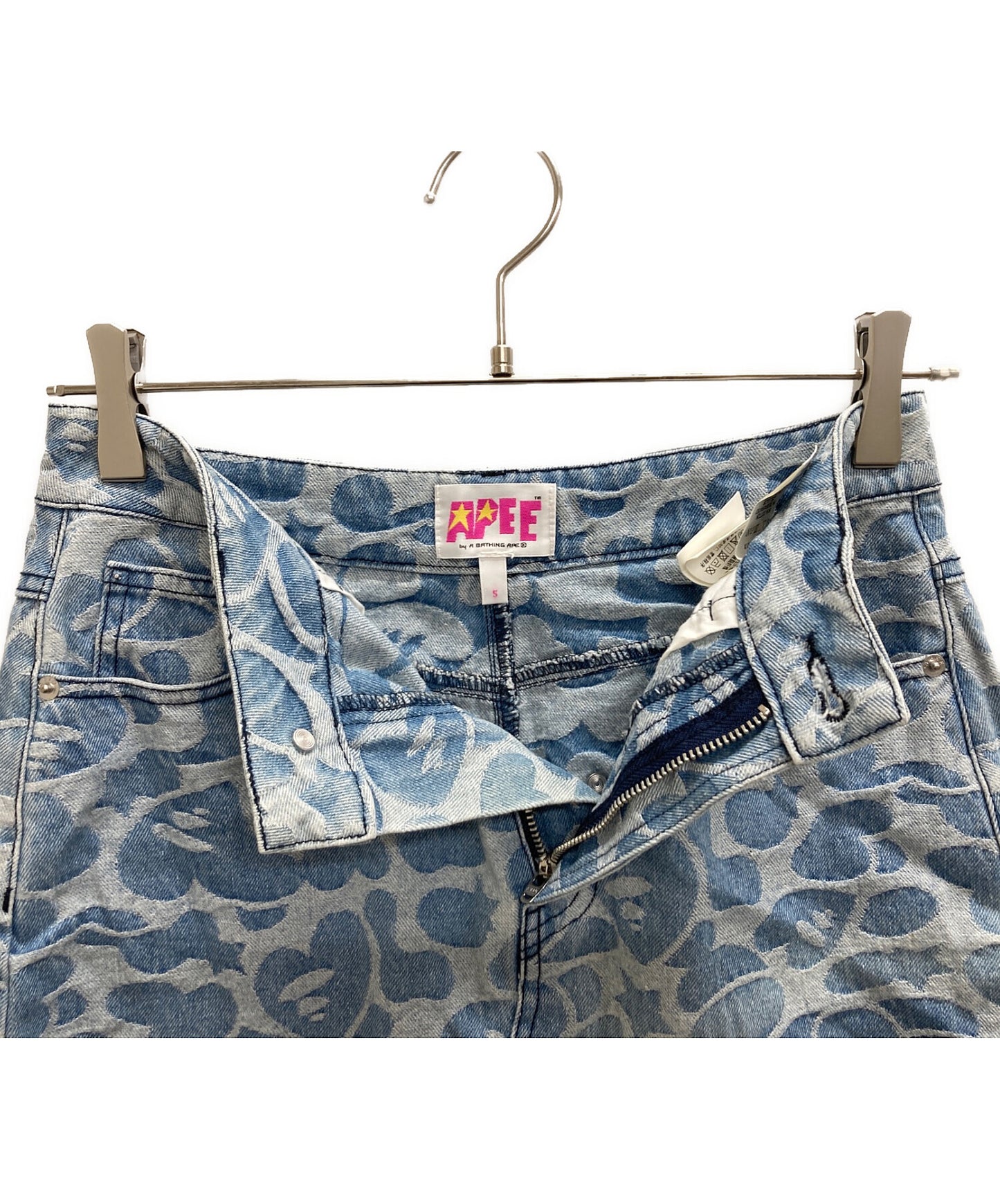 [Pre-owned] A BATHING APE mini-skirt