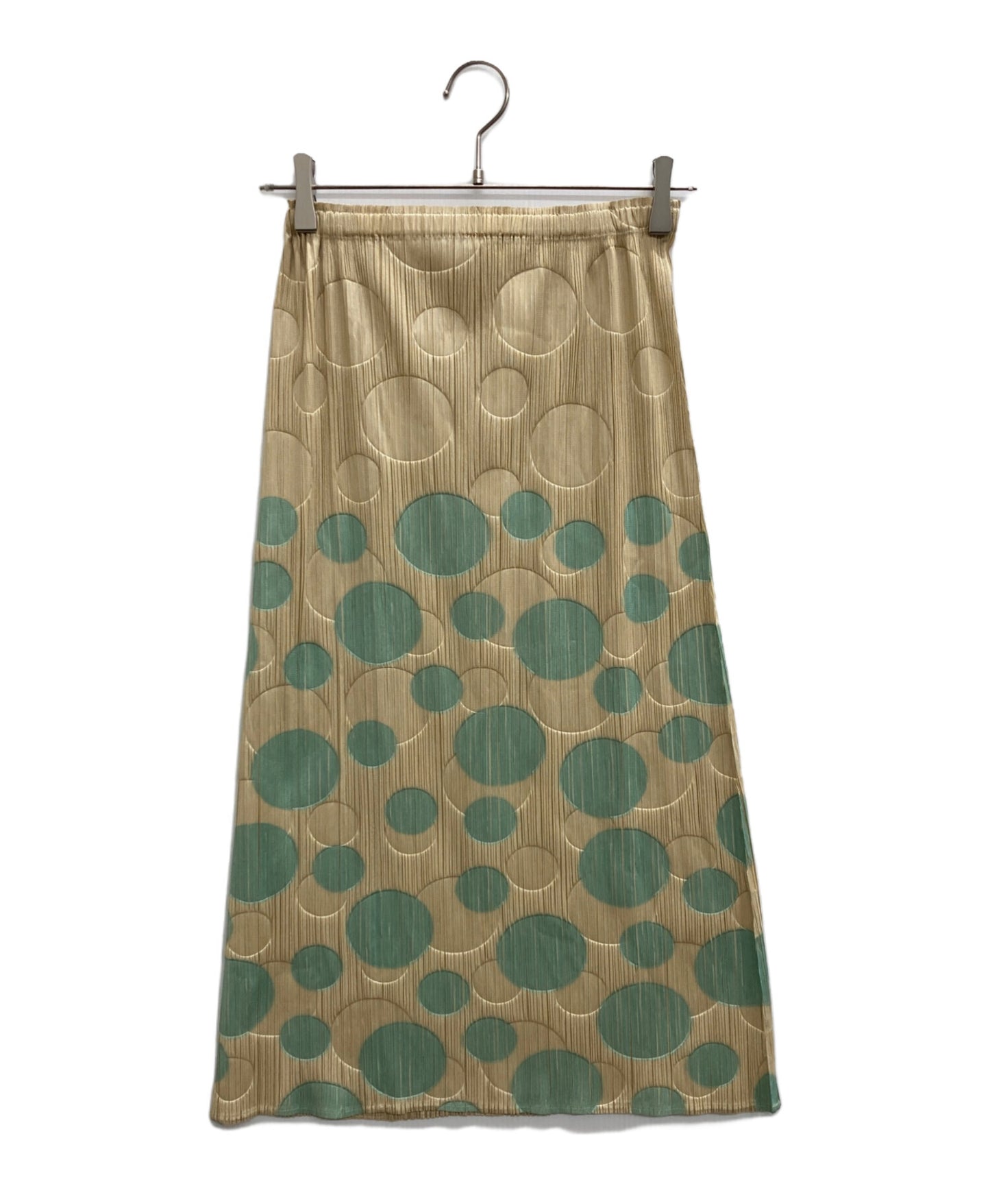 [Pre-owned] PLEATS PLEASE polka-dot pleated skirt PP53-JG834