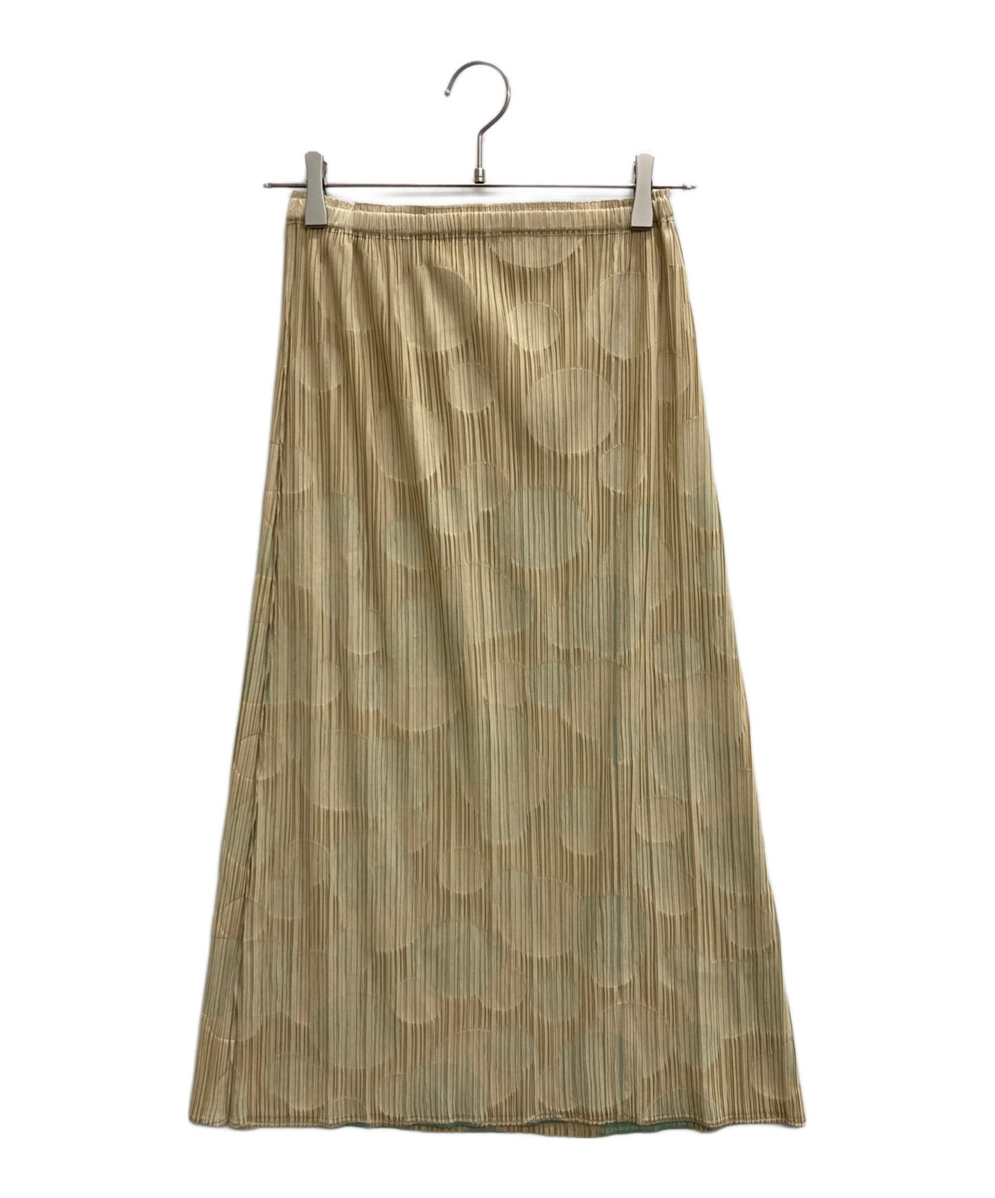 [Pre-owned] PLEATS PLEASE polka-dot pleated skirt PP53-JG834