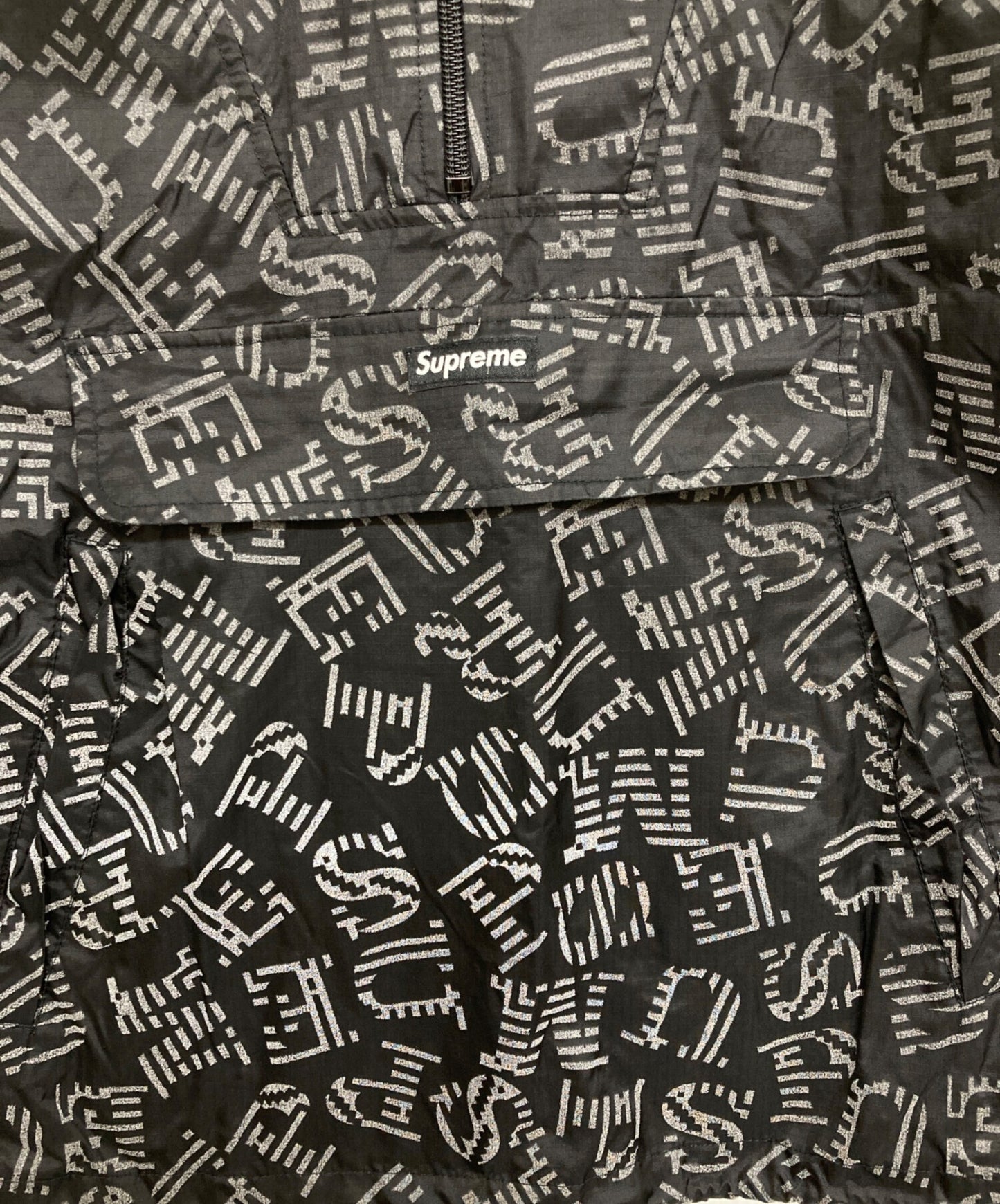 [Pre-owned] SUPREME Reflective Pullover Windbreaker