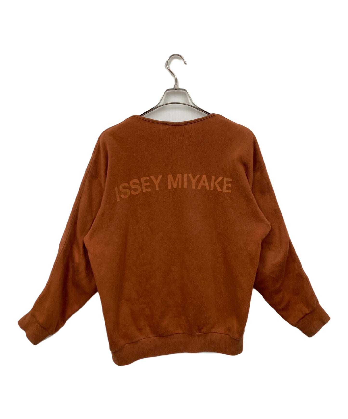 [Pre-owned] ISSEY MIYAKE Back Logo Sweatshirt ME33JL079