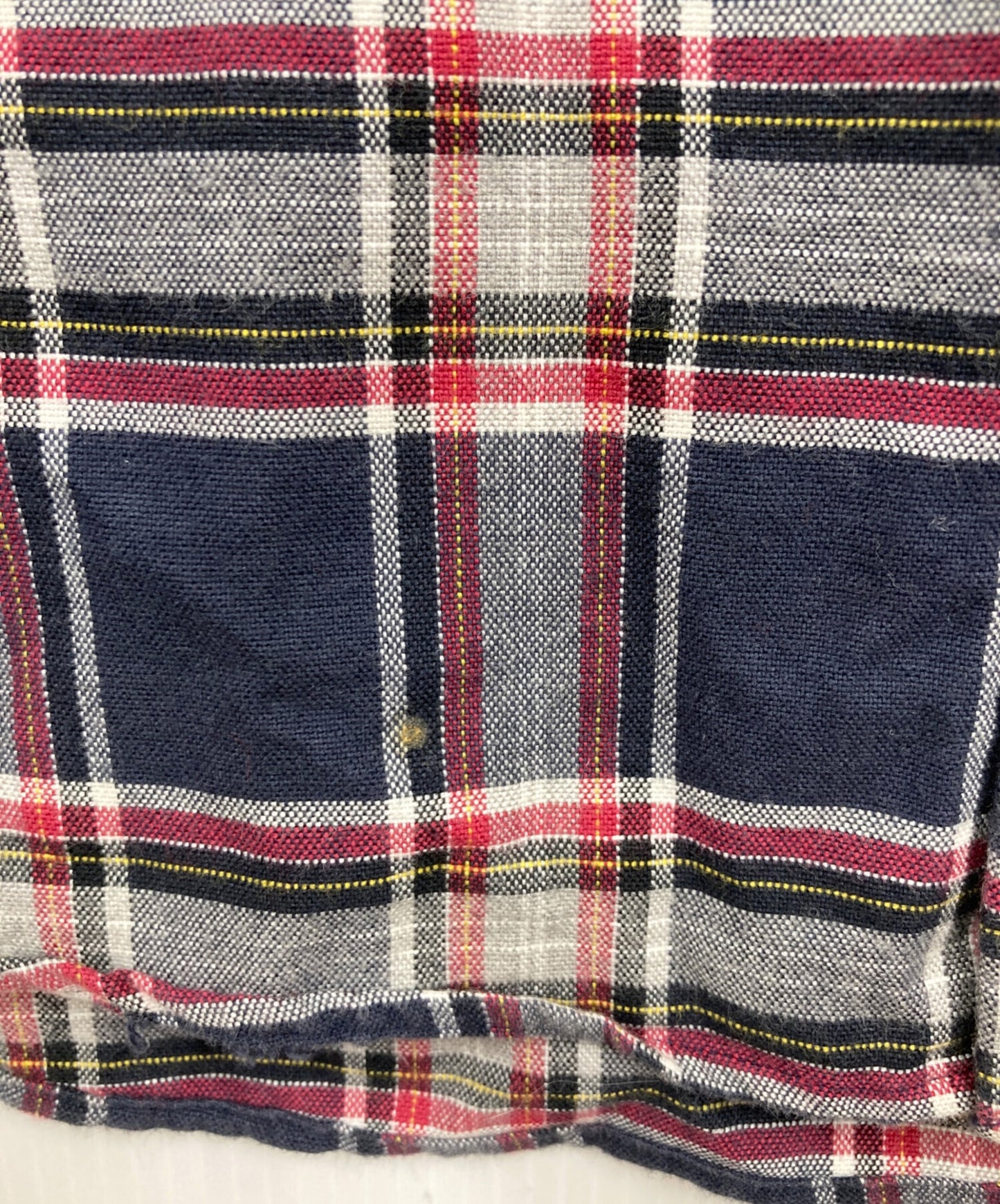 [Pre-owned] Vivienne Westwood man Orb Design Checkered Shirt