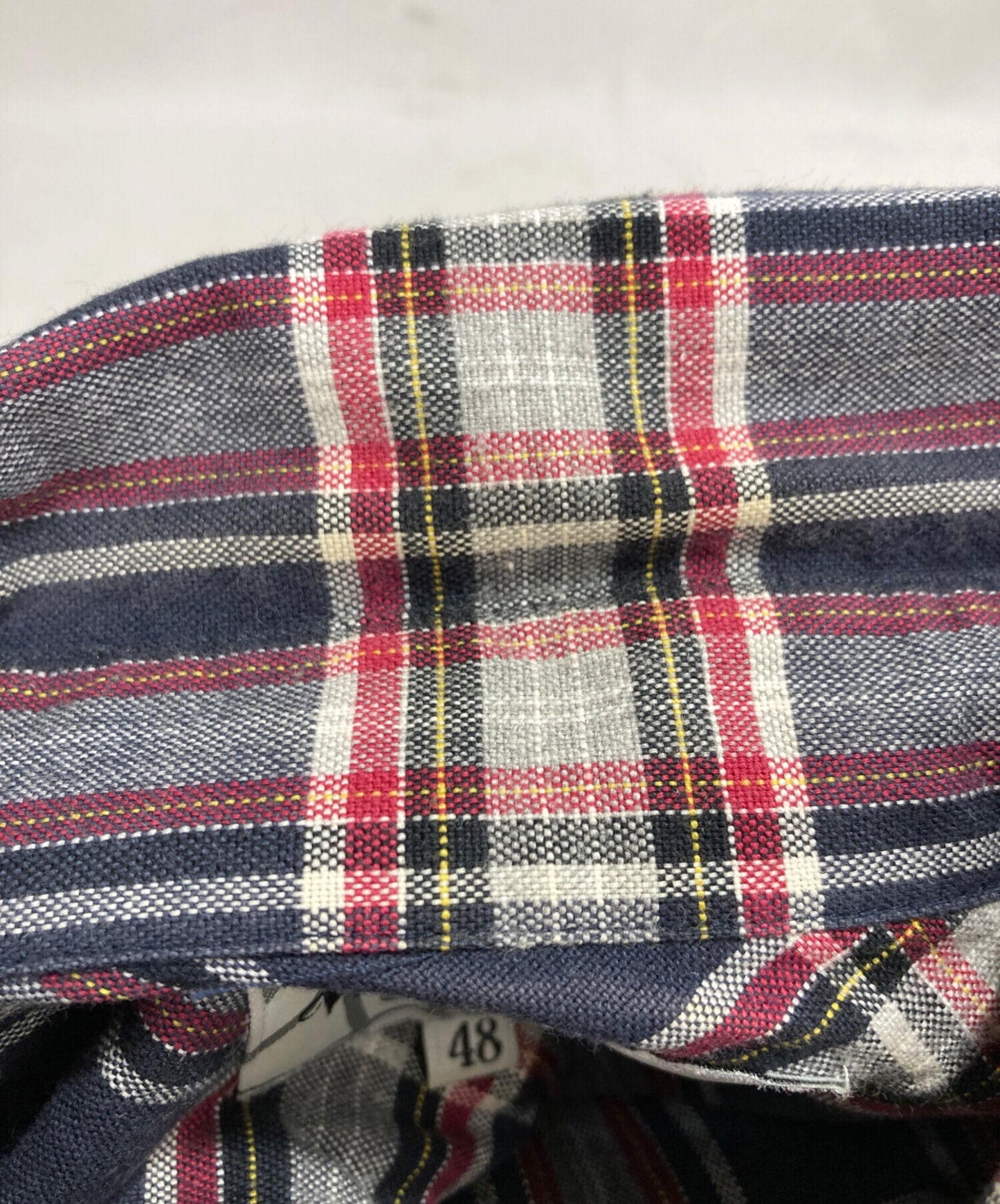 [Pre-owned] Vivienne Westwood man Orb Design Checkered Shirt