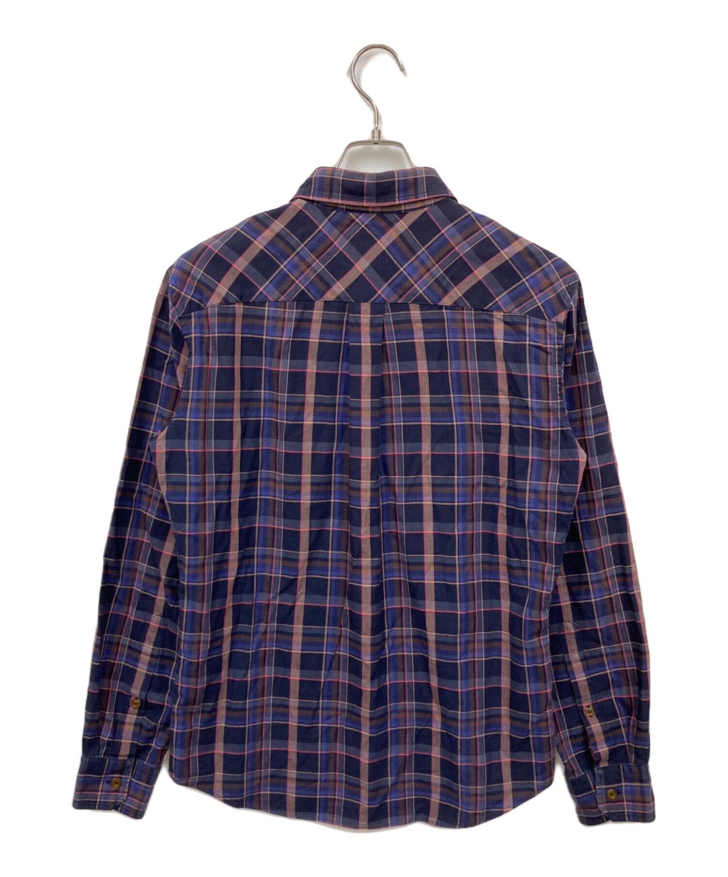 [Pre-owned] Vivienne Westwood man Orb Design Checkered Shirt