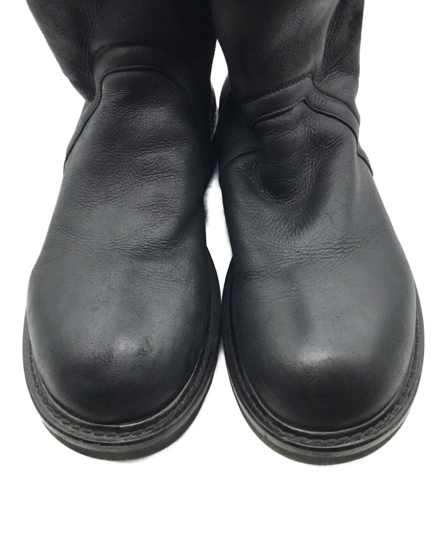 [Pre-owned] RICK OWENS Boa Mouton Engineer Boots 60698