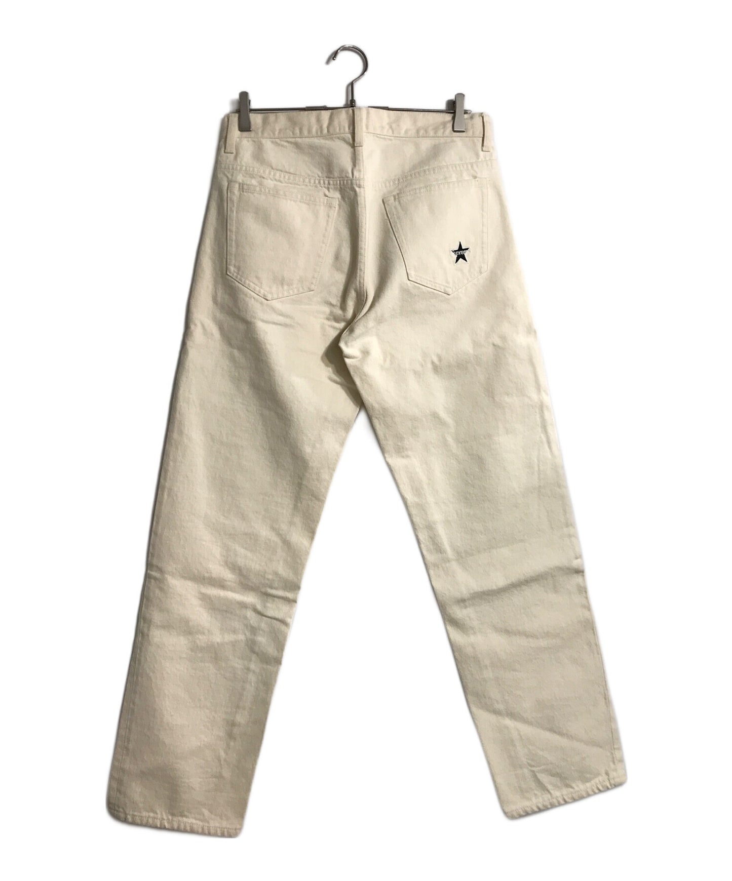 [Pre-owned] SUPREME Washed Regular Star Jeans / Denim Pants