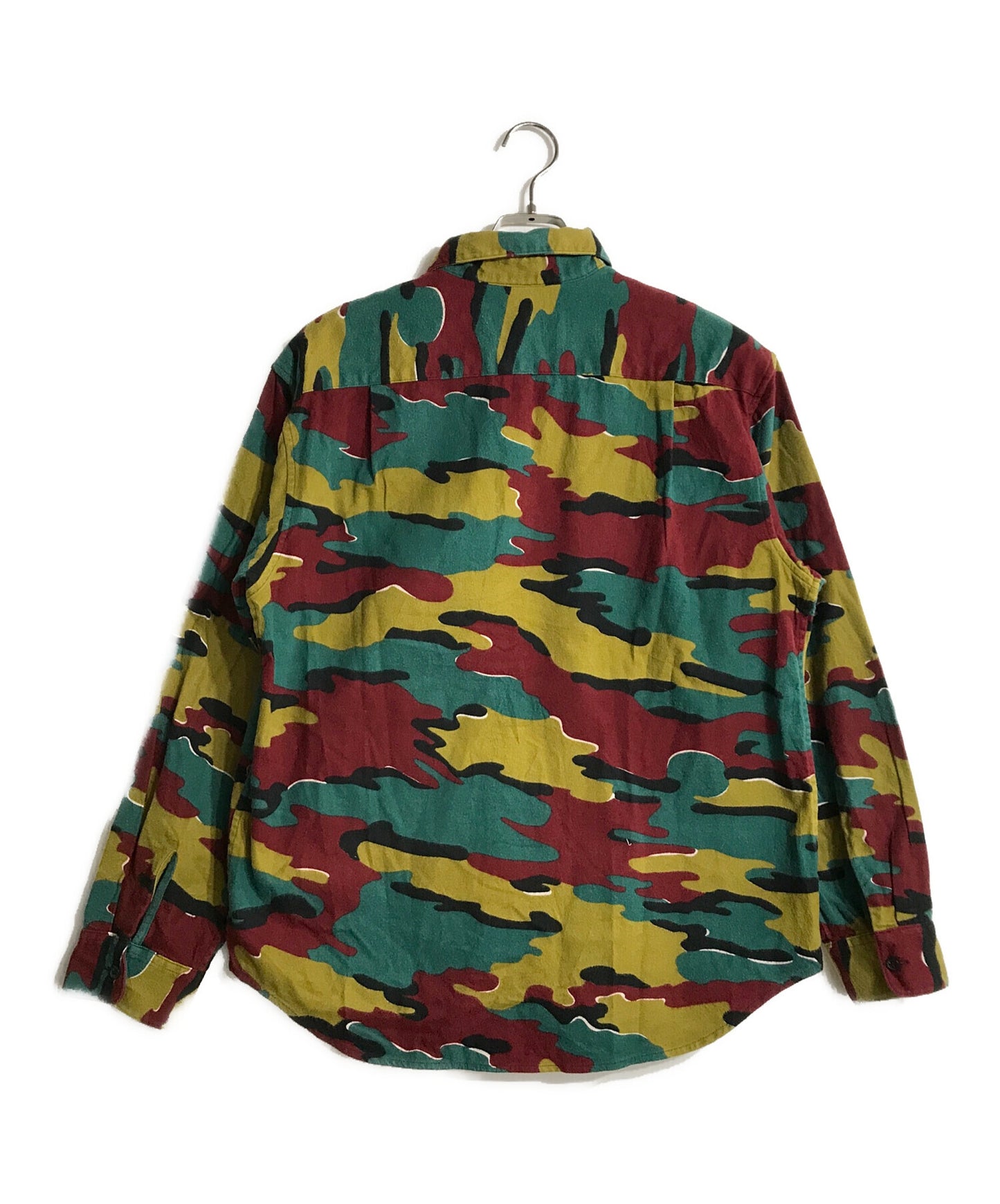 [Pre-owned] SUPREME 23AW Flannel Shirt CAMO