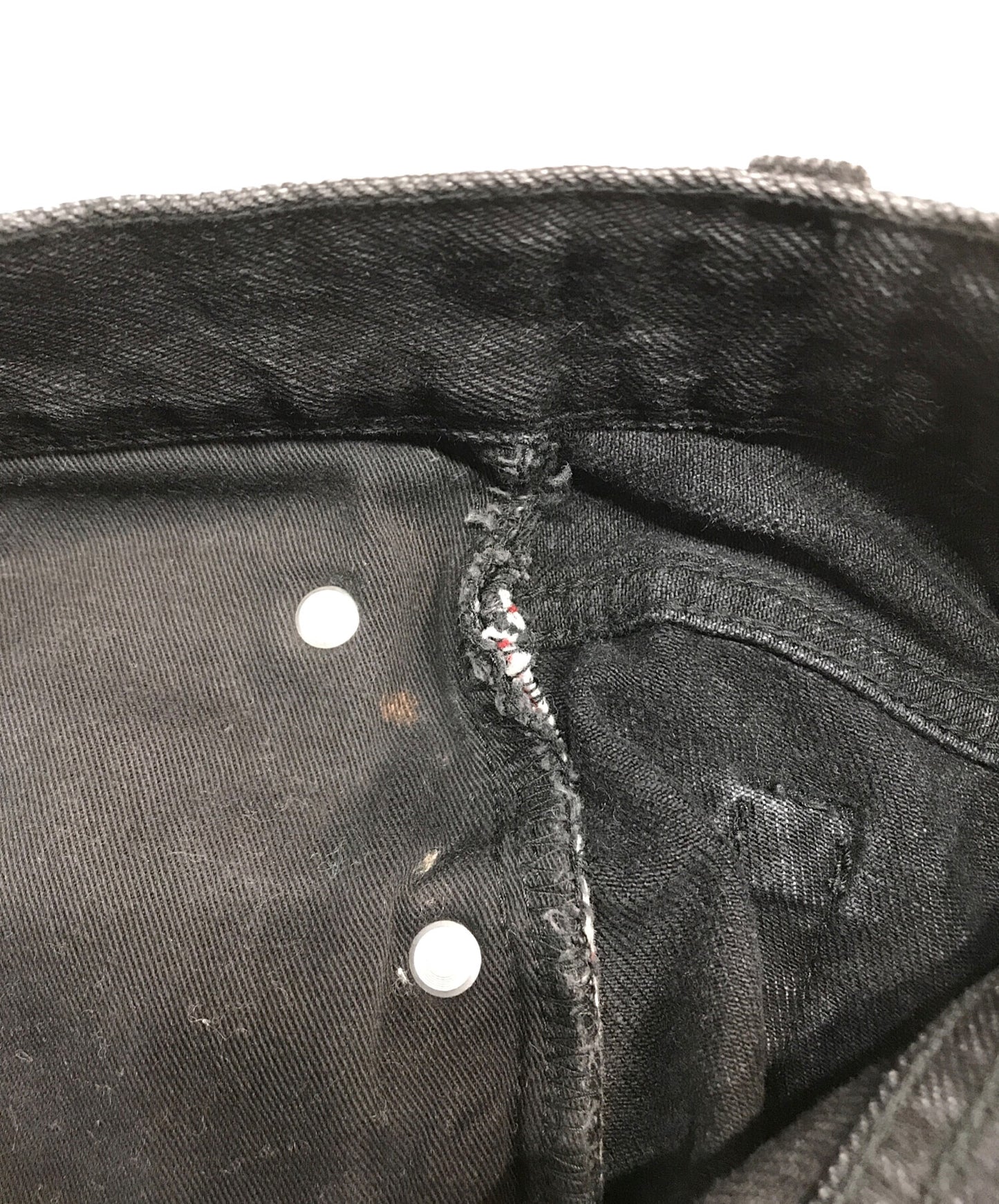 [Pre-owned] SUPREME 24AW Distressed Selvedge Jean