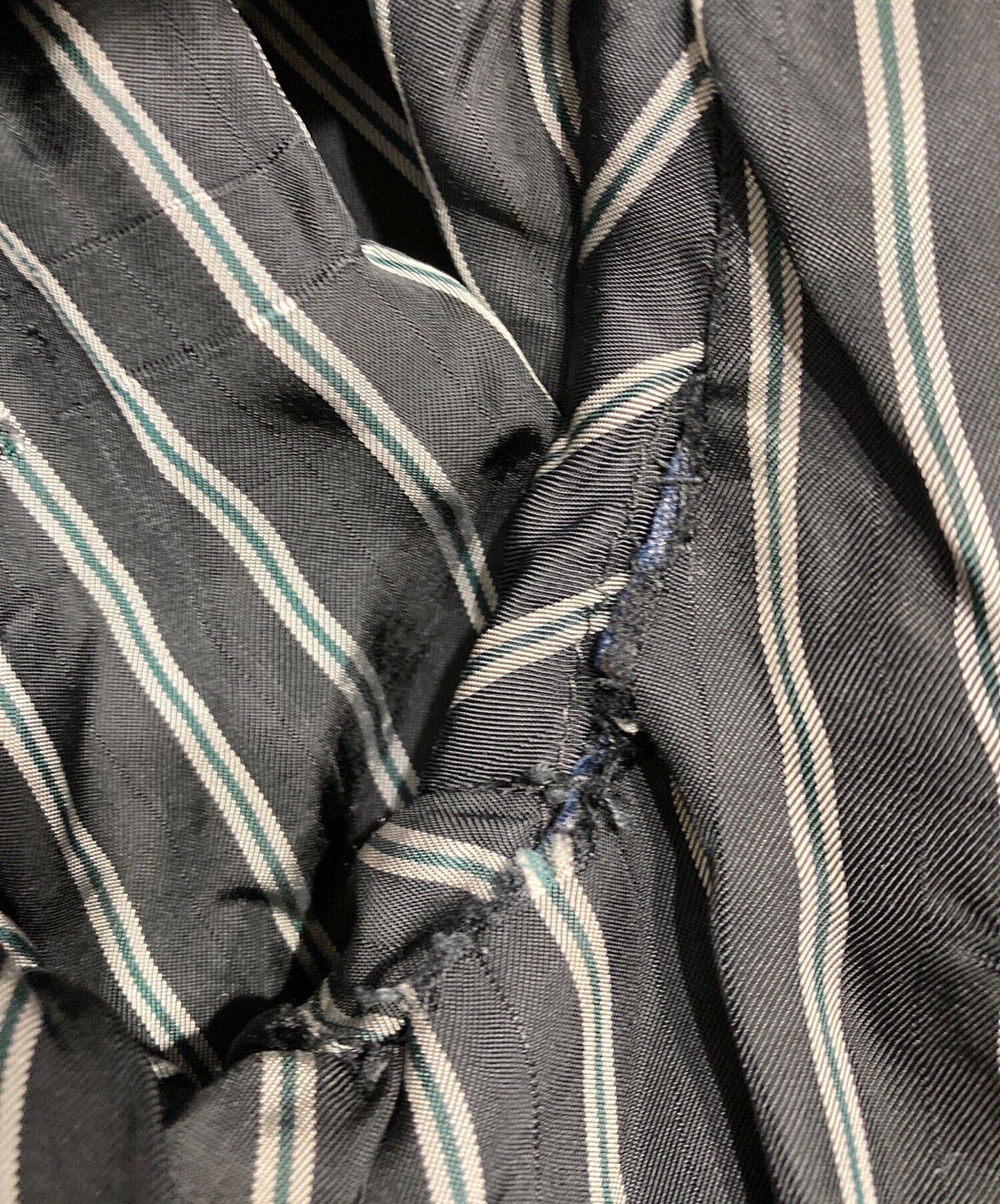 [Pre-owned] COMME des GARCONS HOMME AD2004 Wide striped wool jacket HN-C008