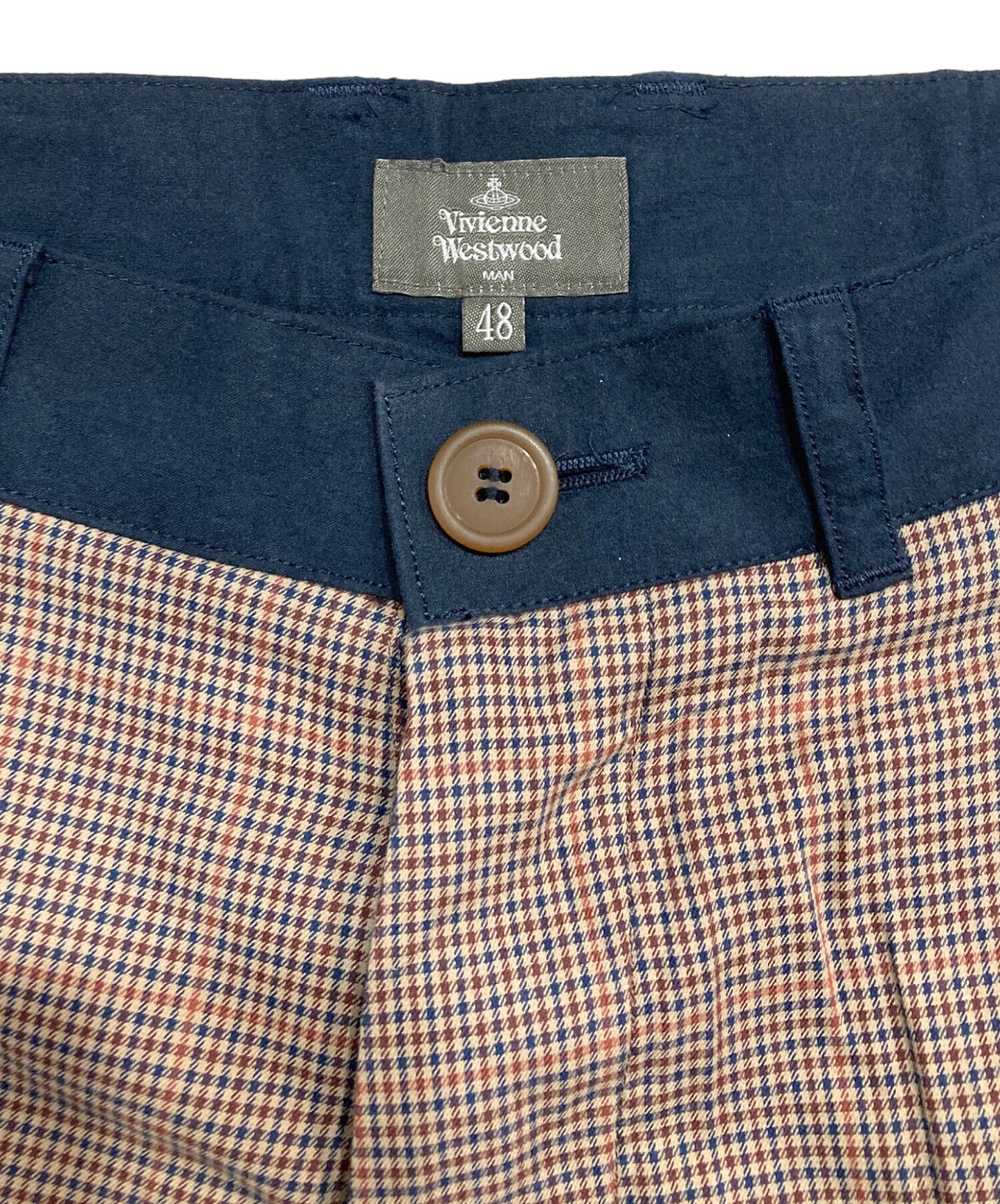 [Pre-owned] Vivienne Westwood man Bicolor trousers