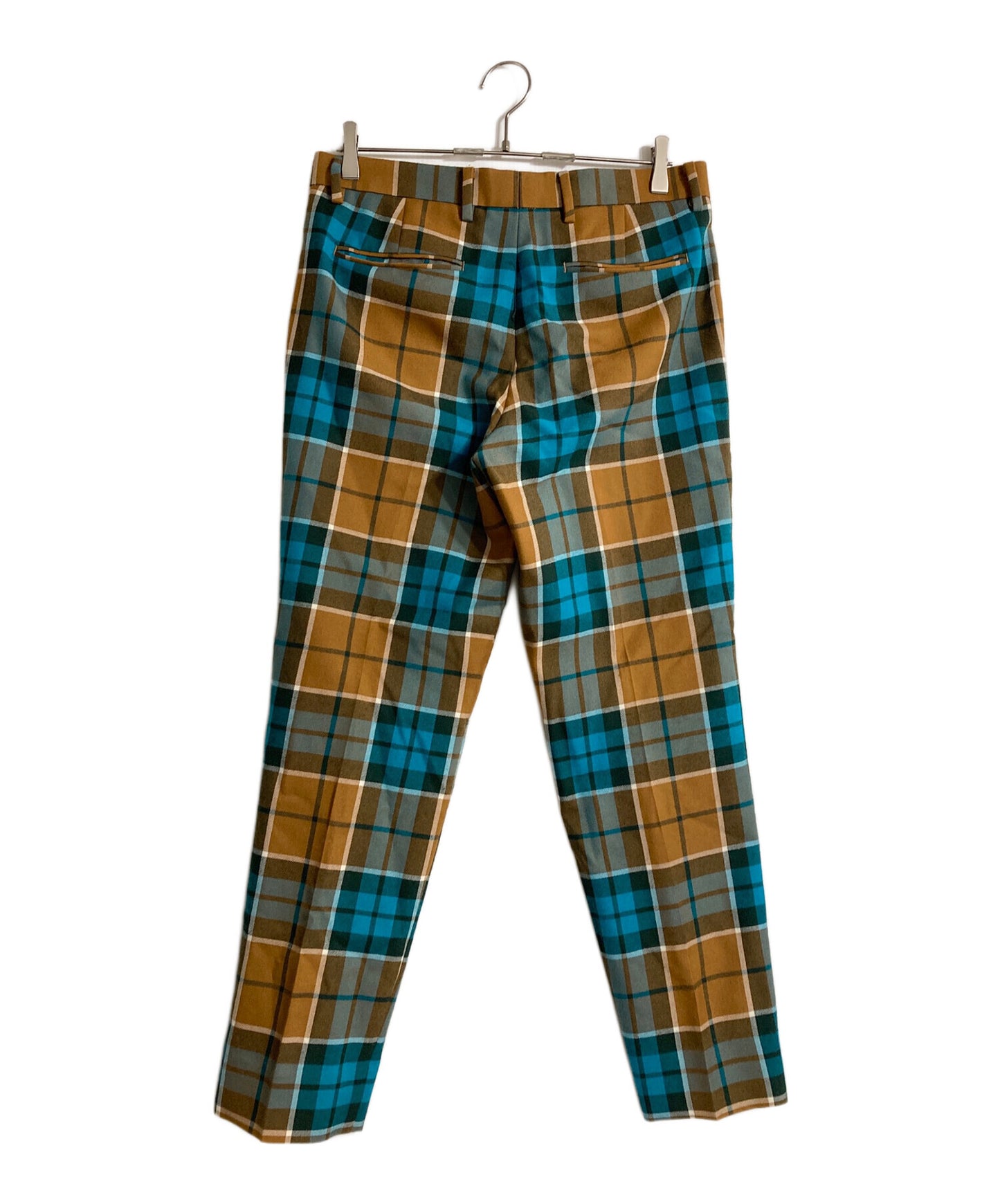 [Pre-owned] Vivienne Westwood man Tartan Check Clip and Tuck Trousers VW-V5-85024