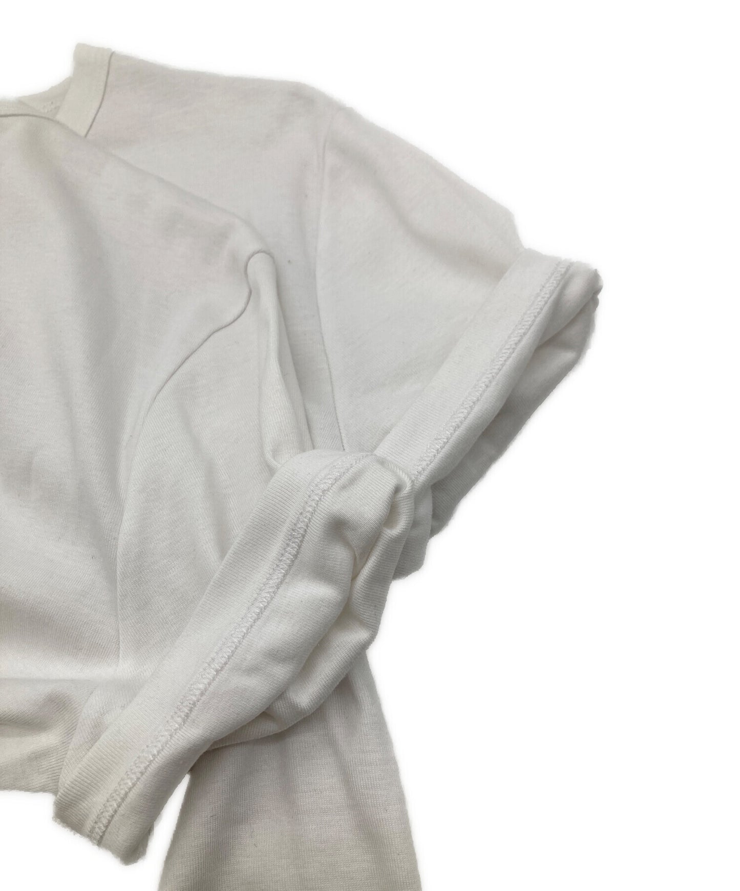 [Pre-owned] PRADA Triangle Plate T-shirt UJN824 S222