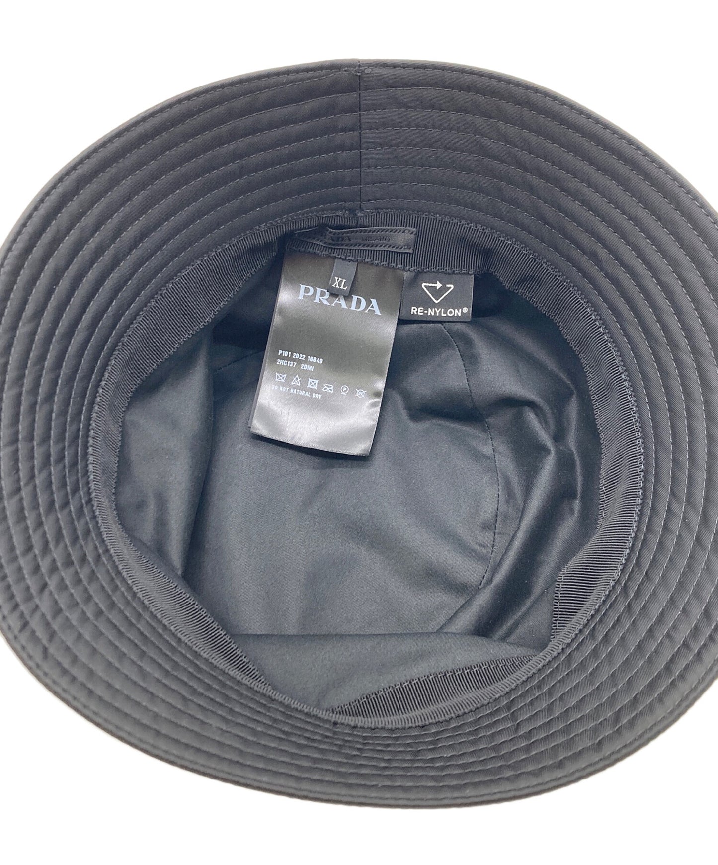[Pre-owned] PRADA Re-nylon bucket hat 2HC137
