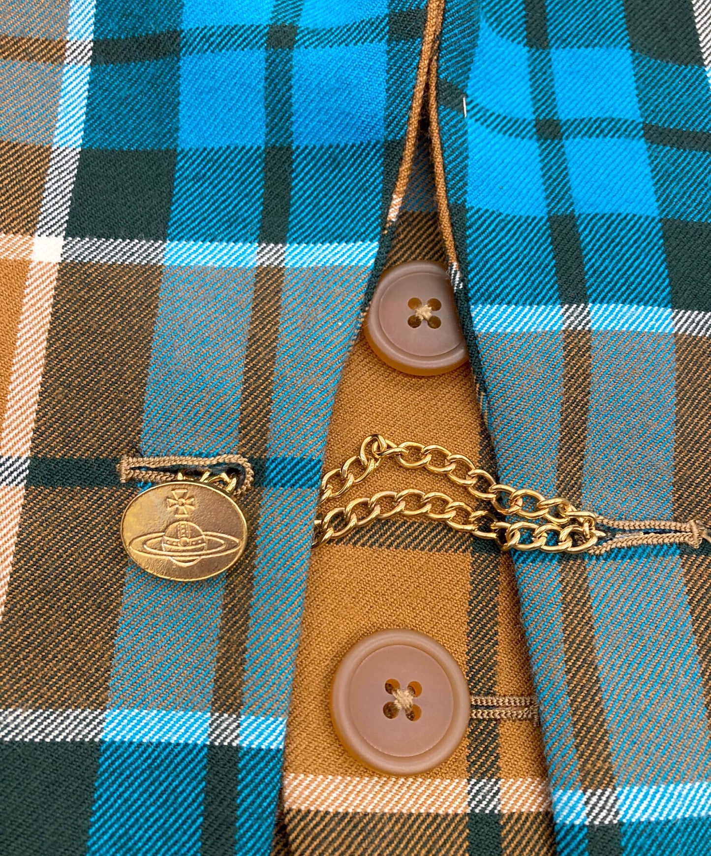 [Pre-owned] Vivienne Westwood man Tartan Check Waistcoat Jacket VW-V5-85023