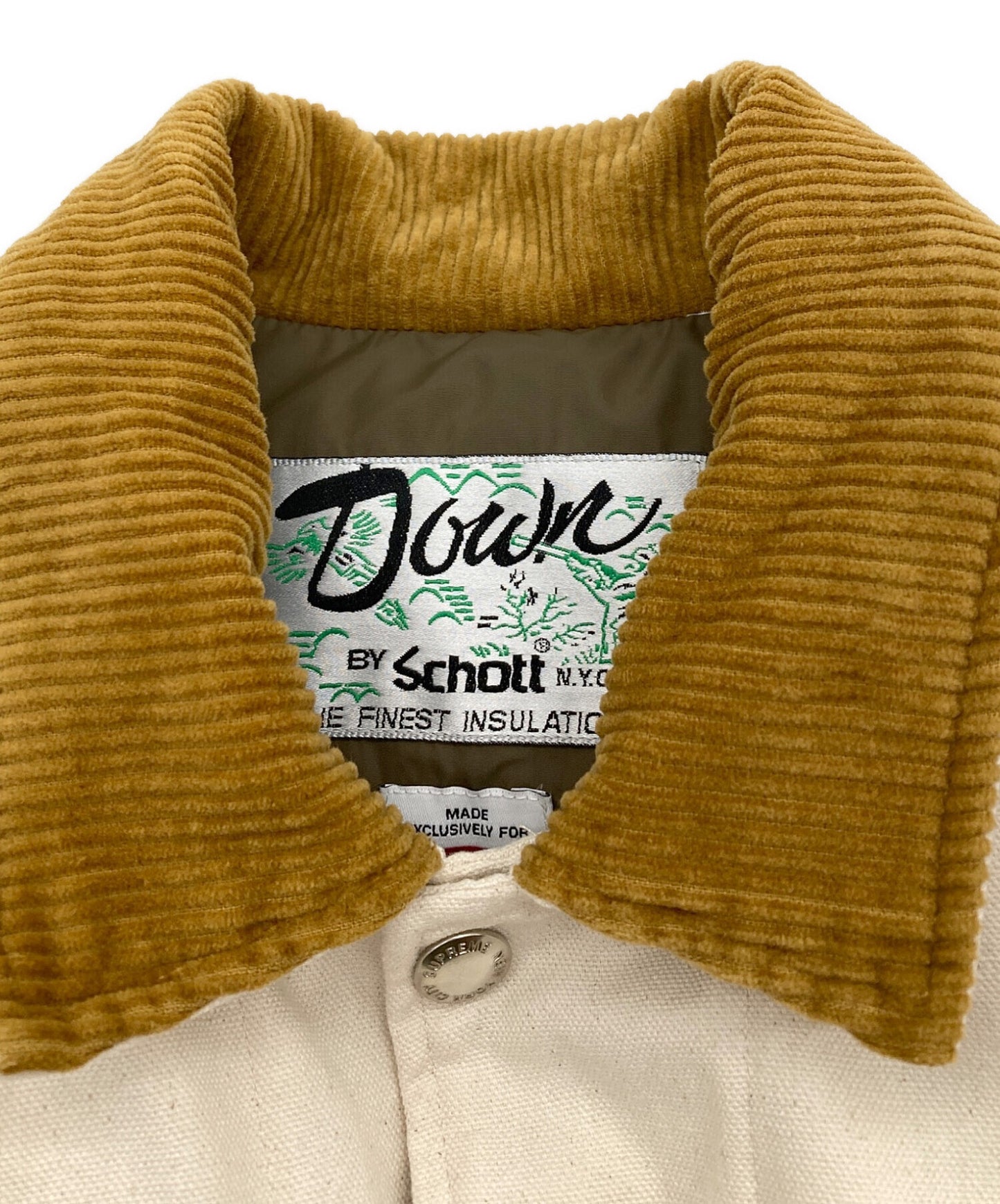 [Pre-owned] SUPREME 22FW Canvas DownTrucker Jacket