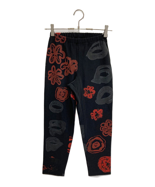 [Pre-owned] COMME des GARCONS AD2000 All-over powernet easy pants GT-040150