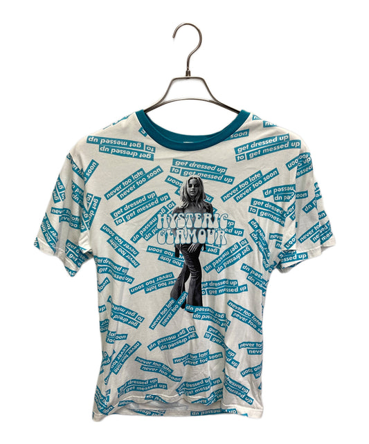 [Pre-owned] Hysteric Glamour HYS NEVER TOO SOON pattern T-shirt 02211CT33