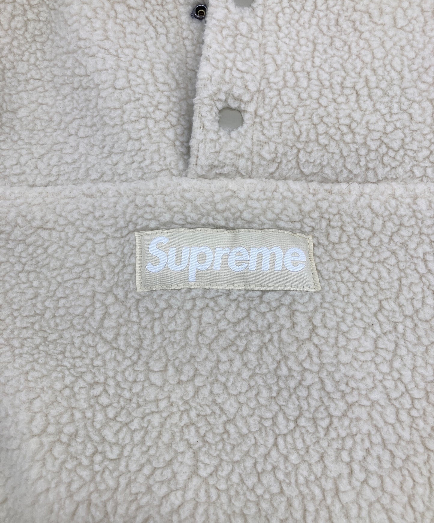 [Pre-owned] SUPREME 23AW Polartec Shearling Reversible Pullover