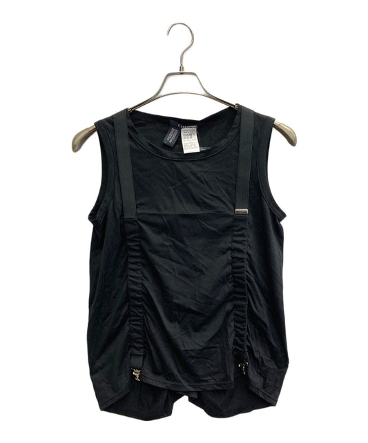 [Pre-owned] LIMI feu PLAIN STITCH SUSPENDER TANK TOP LP-T16-240