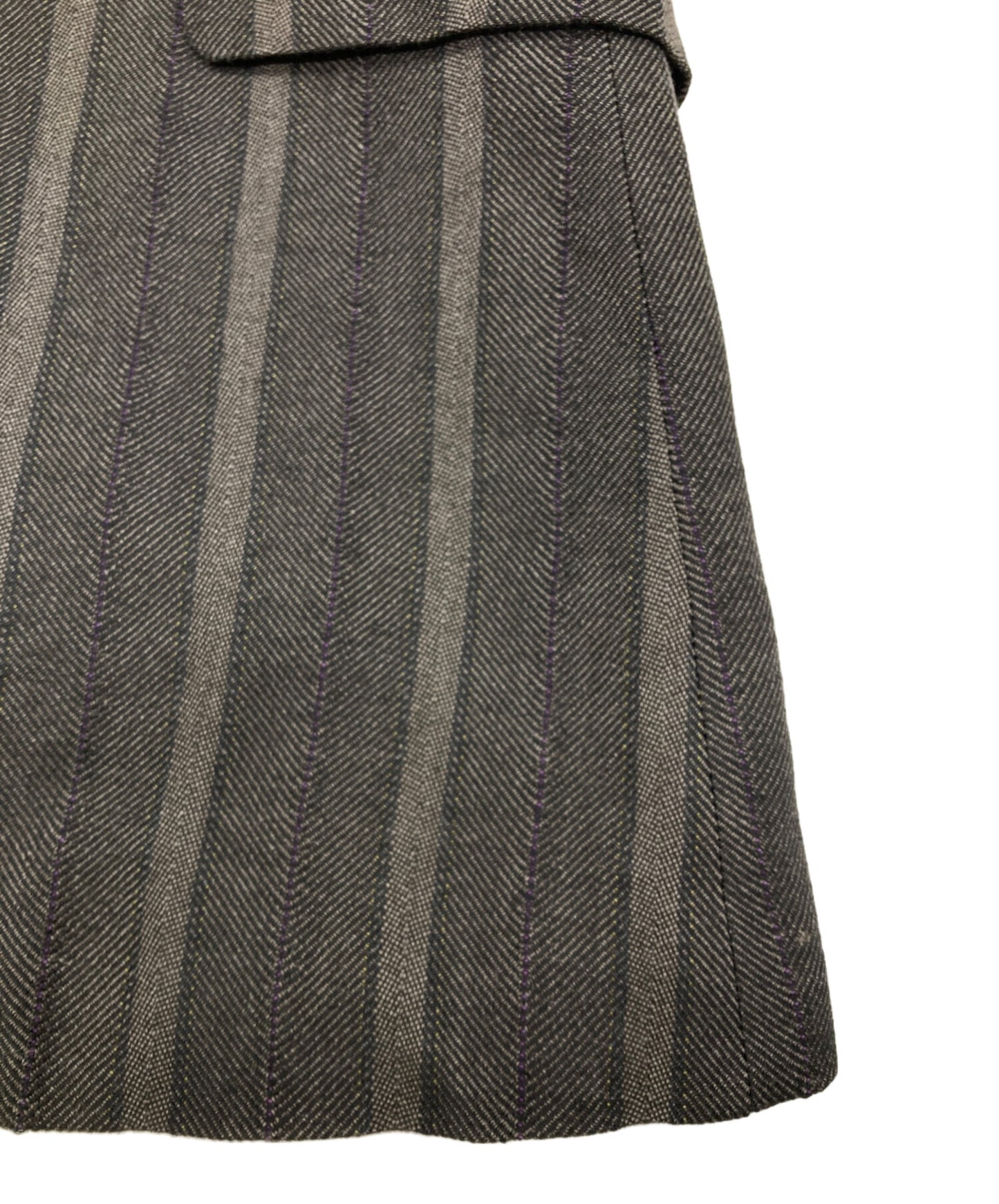 [Pre-owned] COMME des GARCONS 00AW Wool stripe set-up GJ-04002S