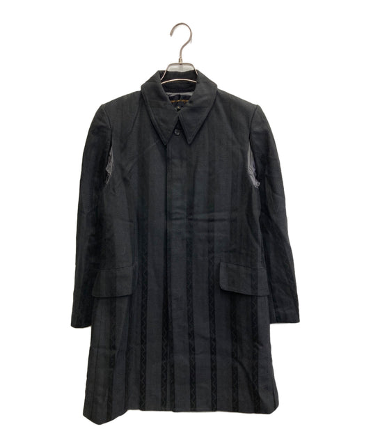 [Pre-owned] COMME des GARCONS 00AW Shoulder open back print coat GC-04007S