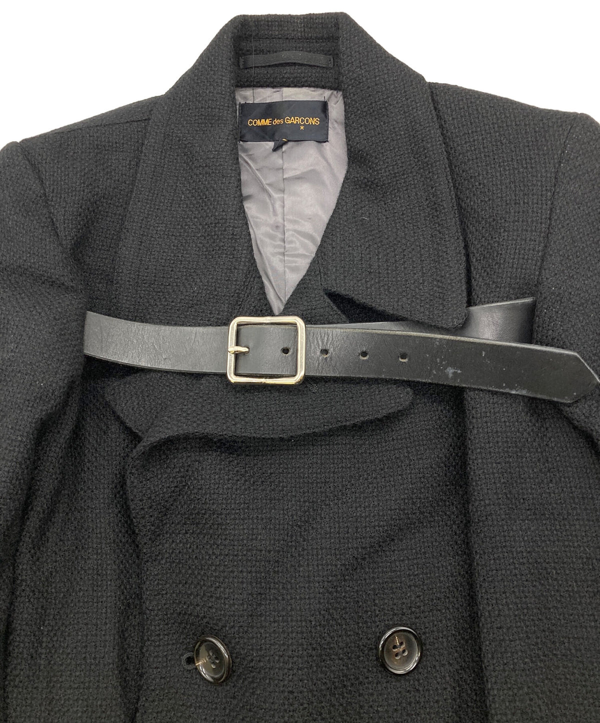 [Pre-owned] COMME des GARCONS 00AW Wool double coat GC-04003S