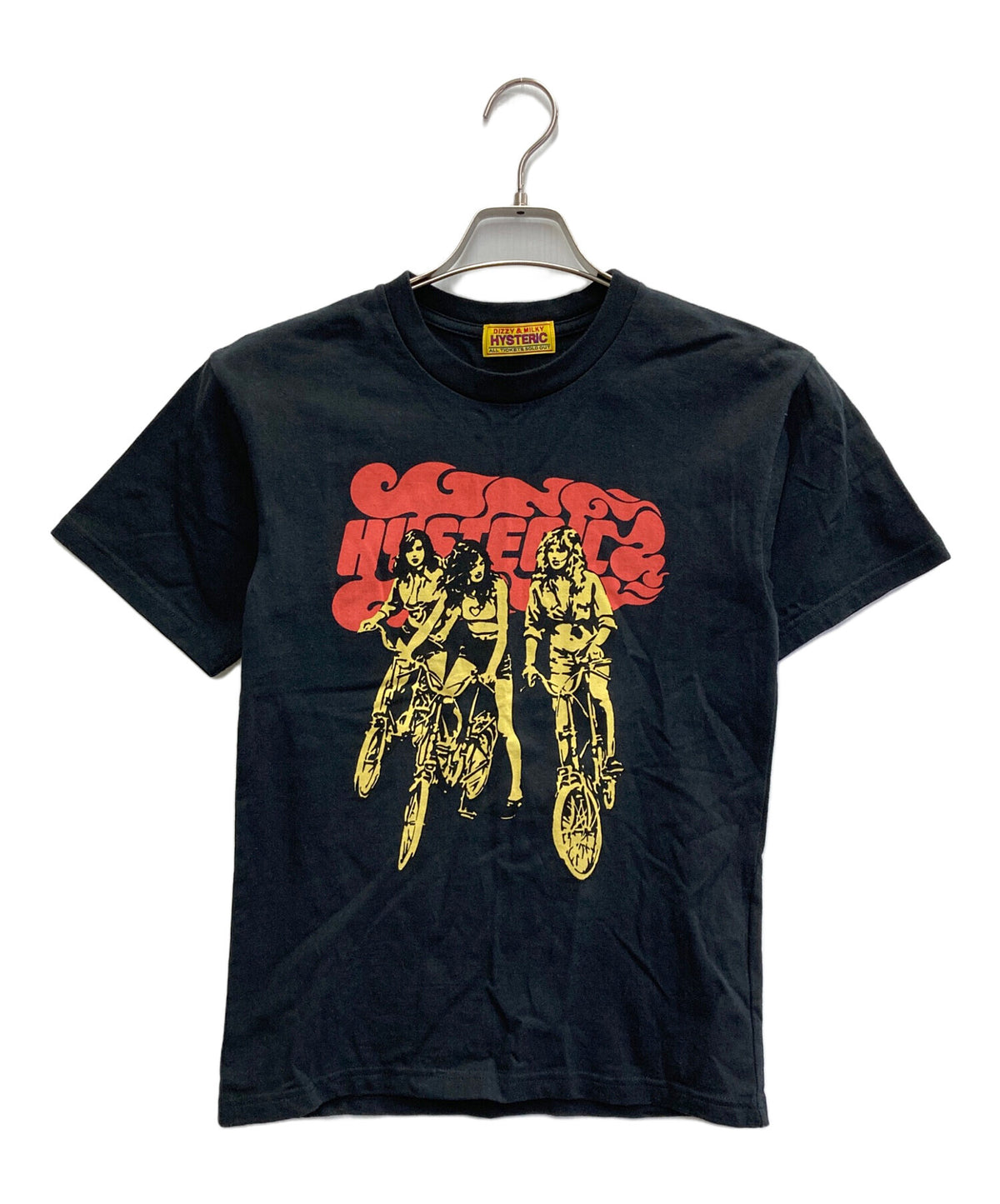 [Pre-owned] Hysteric Glamour HIT THE ROAD chibi T-shirt 01251CT24