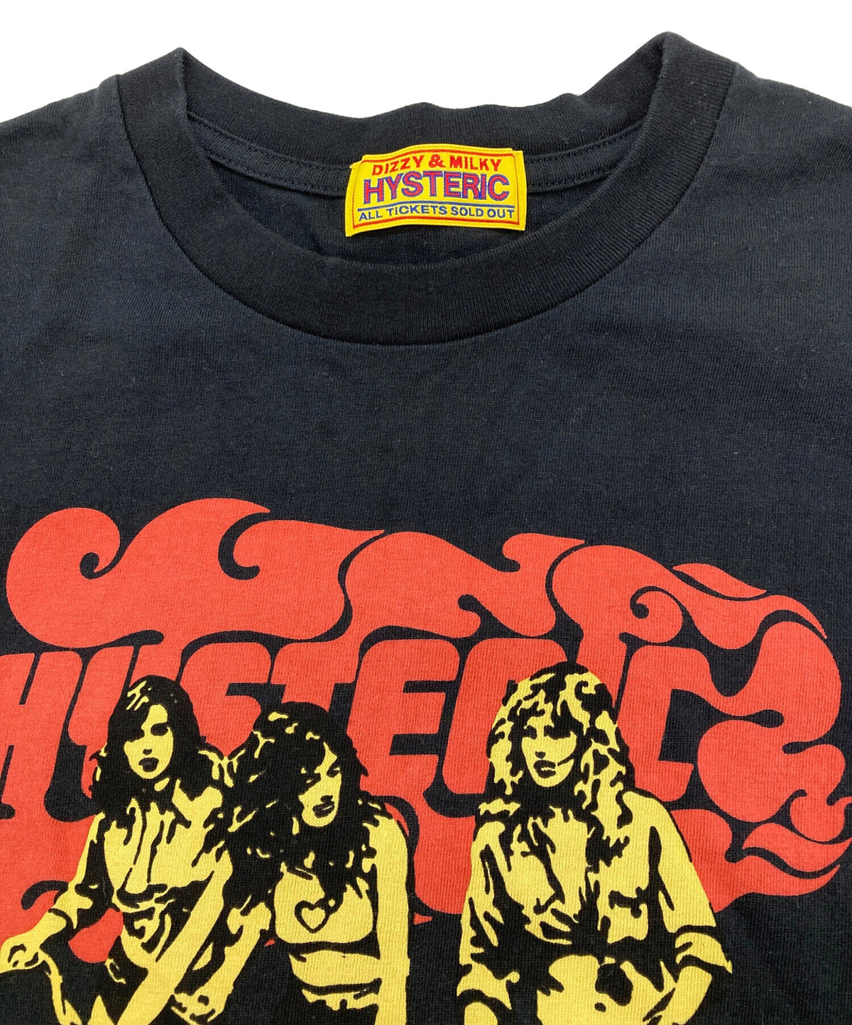 [Pre-owned] Hysteric Glamour HIT THE ROAD chibi T-shirt 01251CT24
