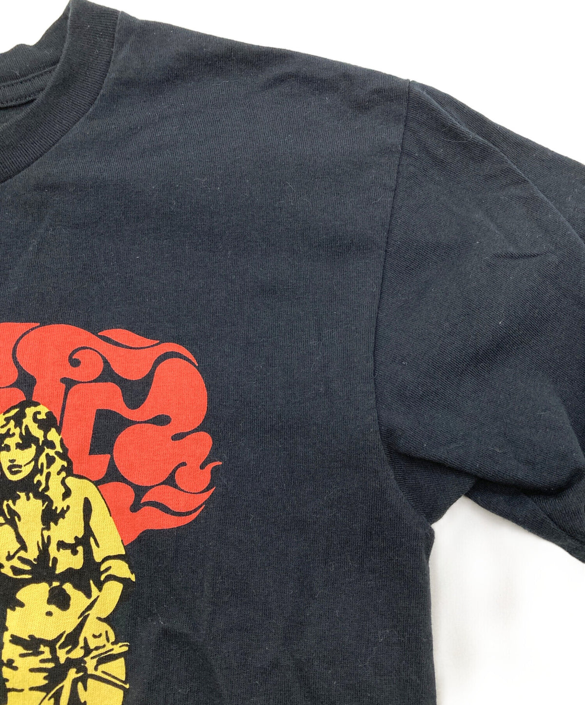 [Pre-owned] Hysteric Glamour HIT THE ROAD chibi T-shirt 01251CT24