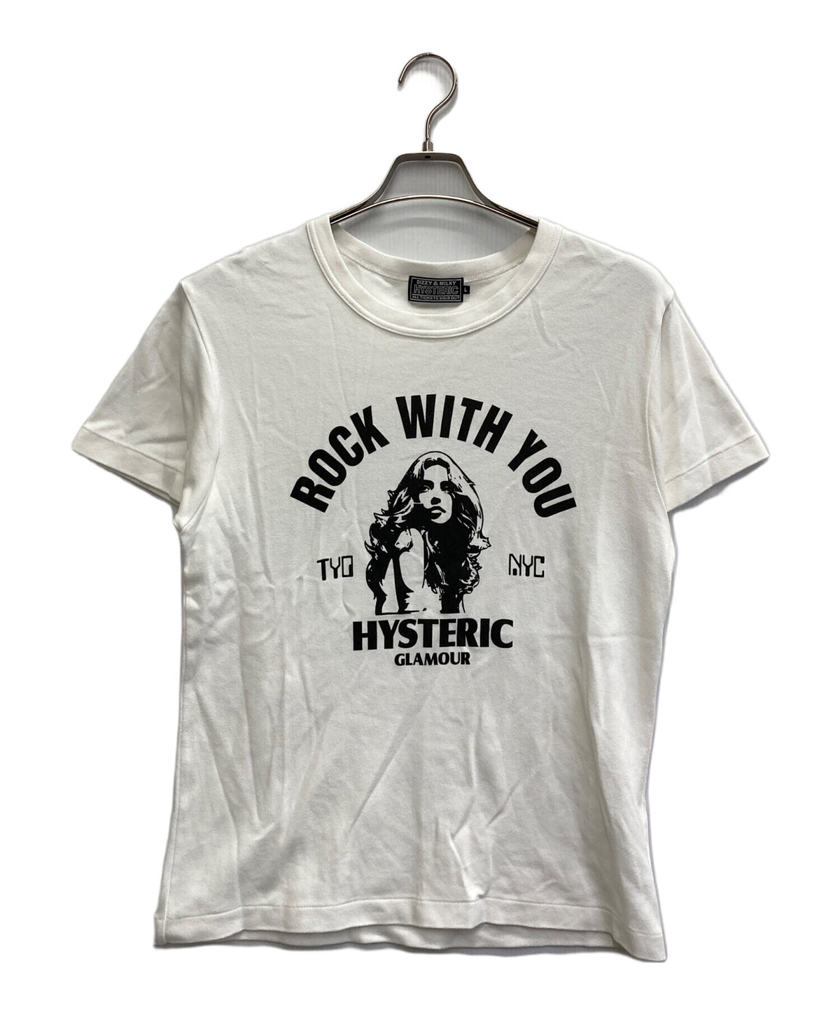 [Pre-owned] Hysteric Glamour ROCK W YOU T-shirt 02241CT23
