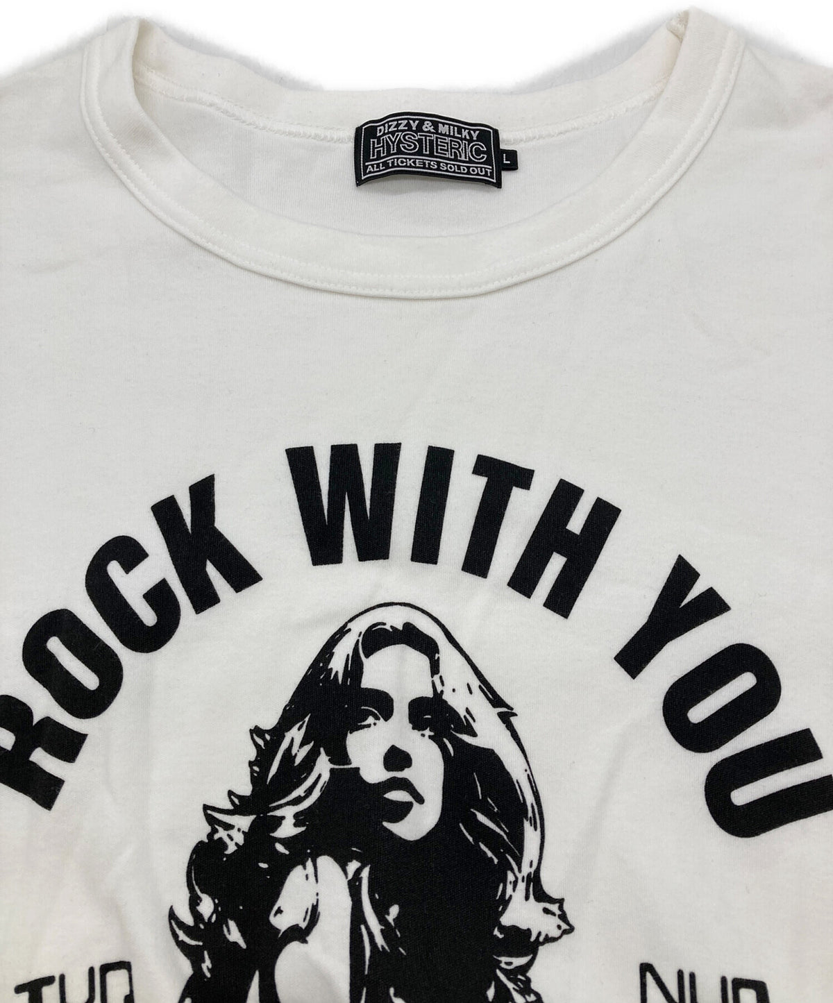 [Pre-owned] Hysteric Glamour ROCK W YOU T-shirt 02241CT23