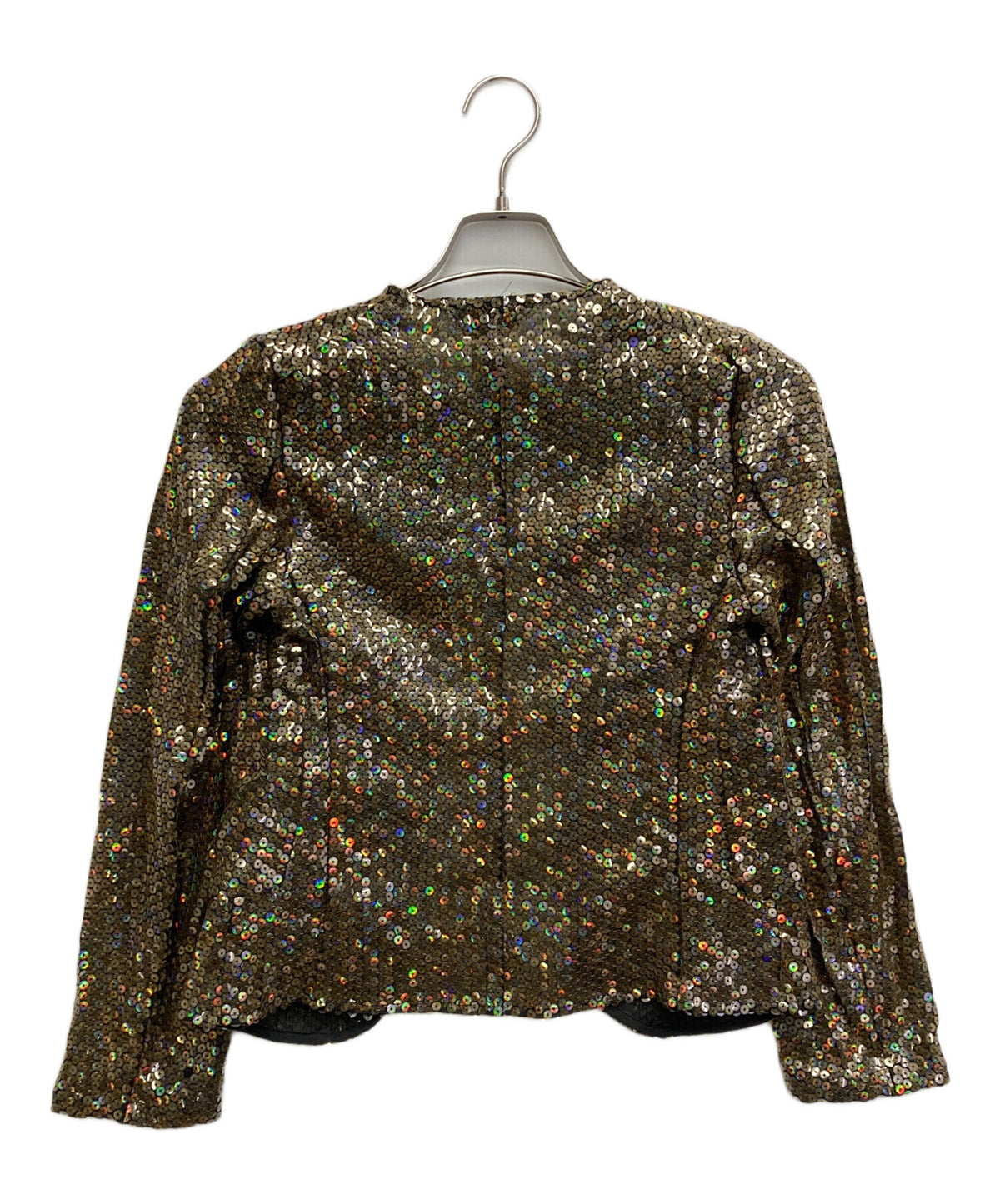 [Pre-owned] COMME des GARCONS 90'S Sequined See-through No-Button Jacket GJ-04041S