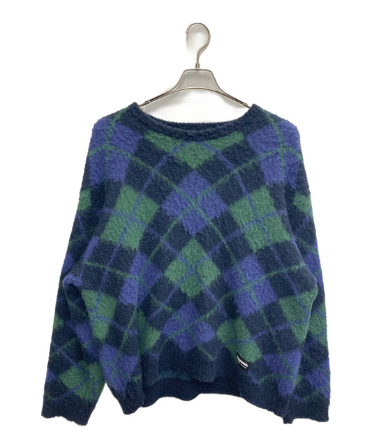 [Pre-owned] NEIGHBORHOOD ARGYLE PATTERN MOHAIR SWEATER 232FUNH-KNM03