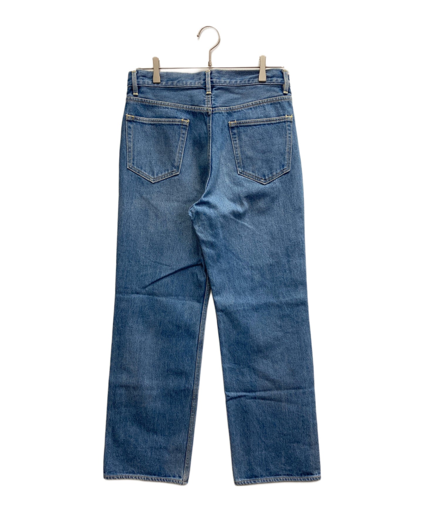[Pre-owned] AURALEE WASHED HARD TWIST DENIM 5-POCKET PANTS A20SP07DM